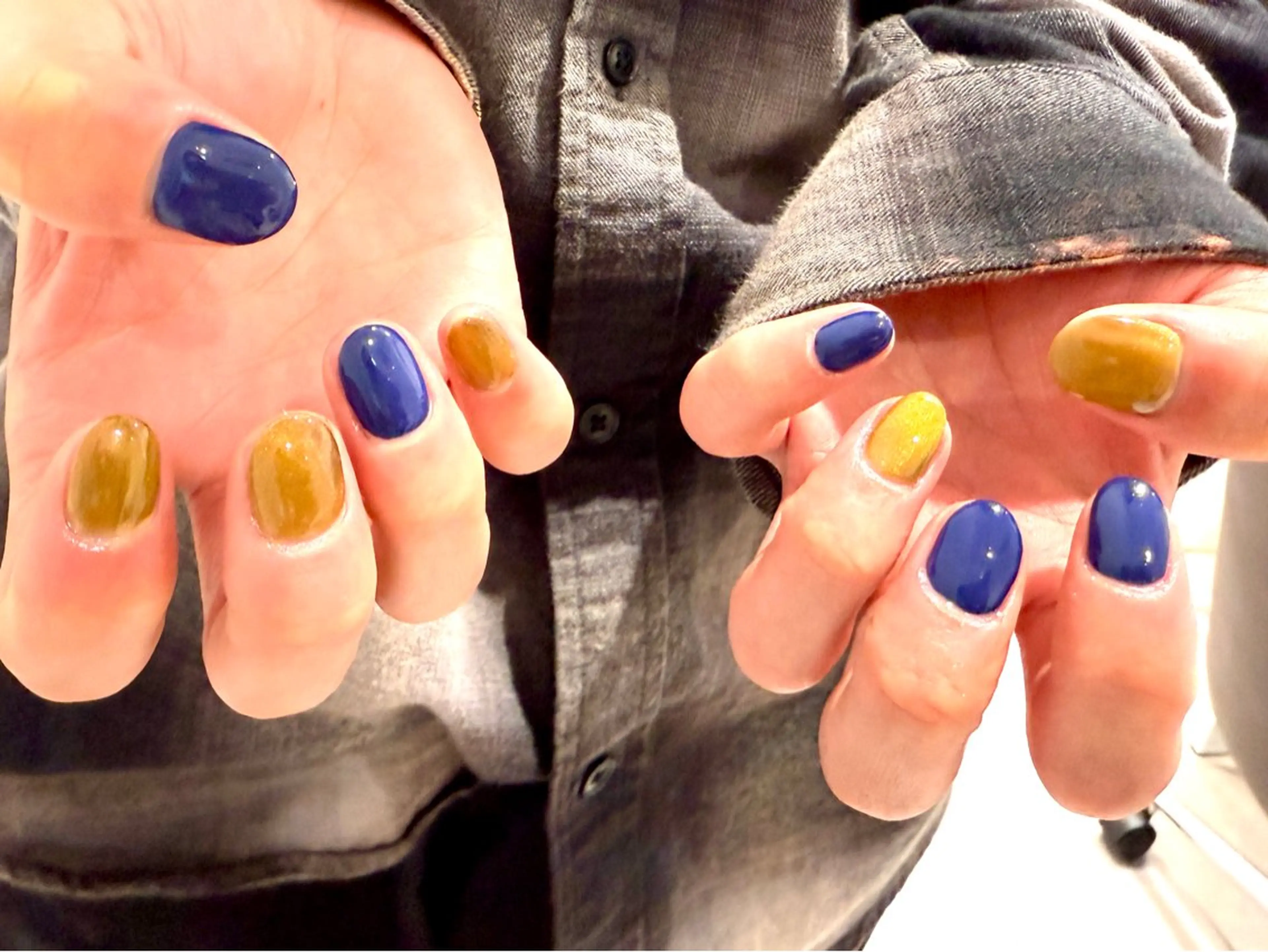 ネイル メンズネイル ハンドネイル ハンドケア Art Hanabi所属・Art Hanabi ミリのネイルデザイン