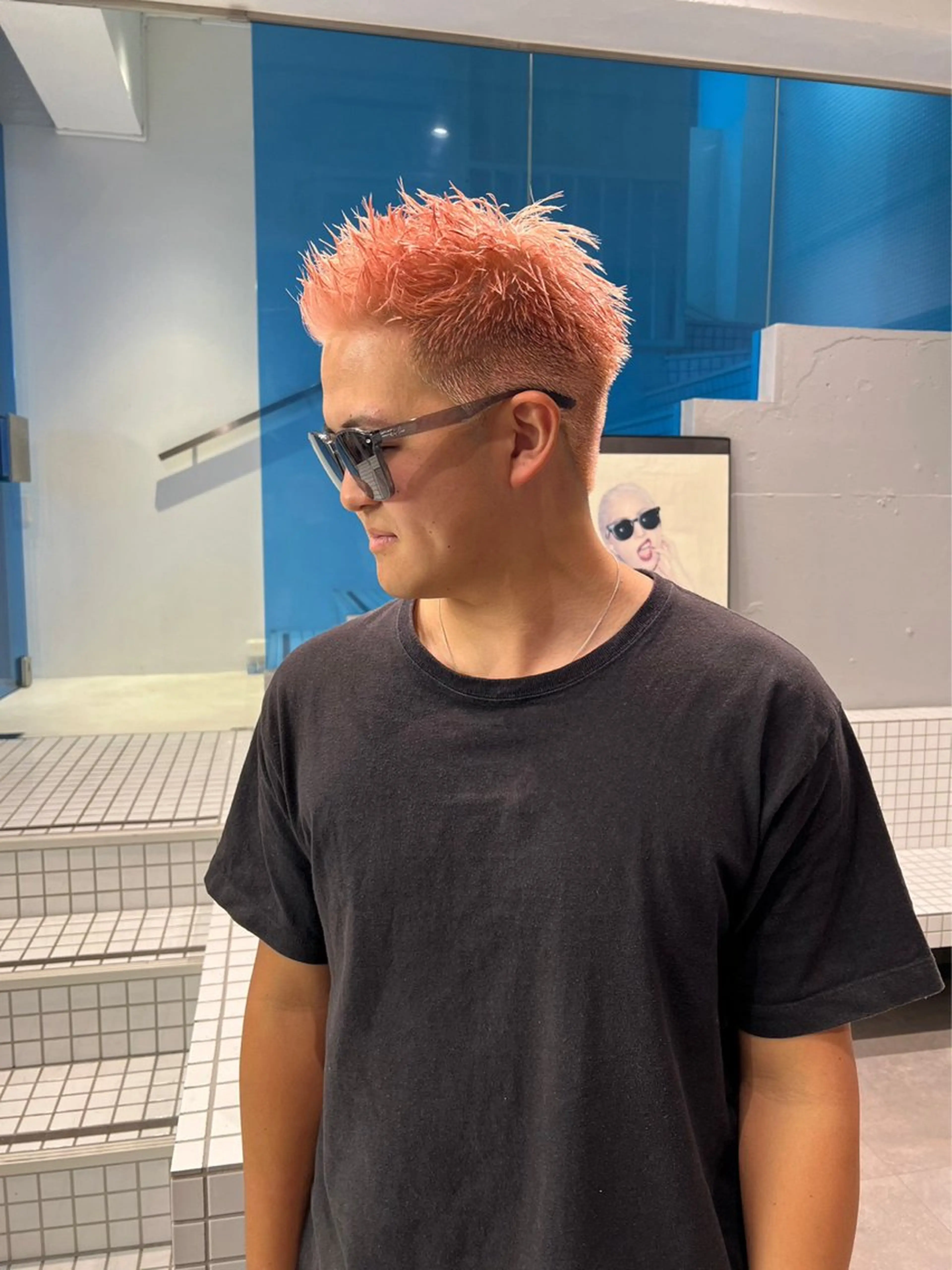 メンズ 【暖色カラー】山田 遥真のヘアスタイル