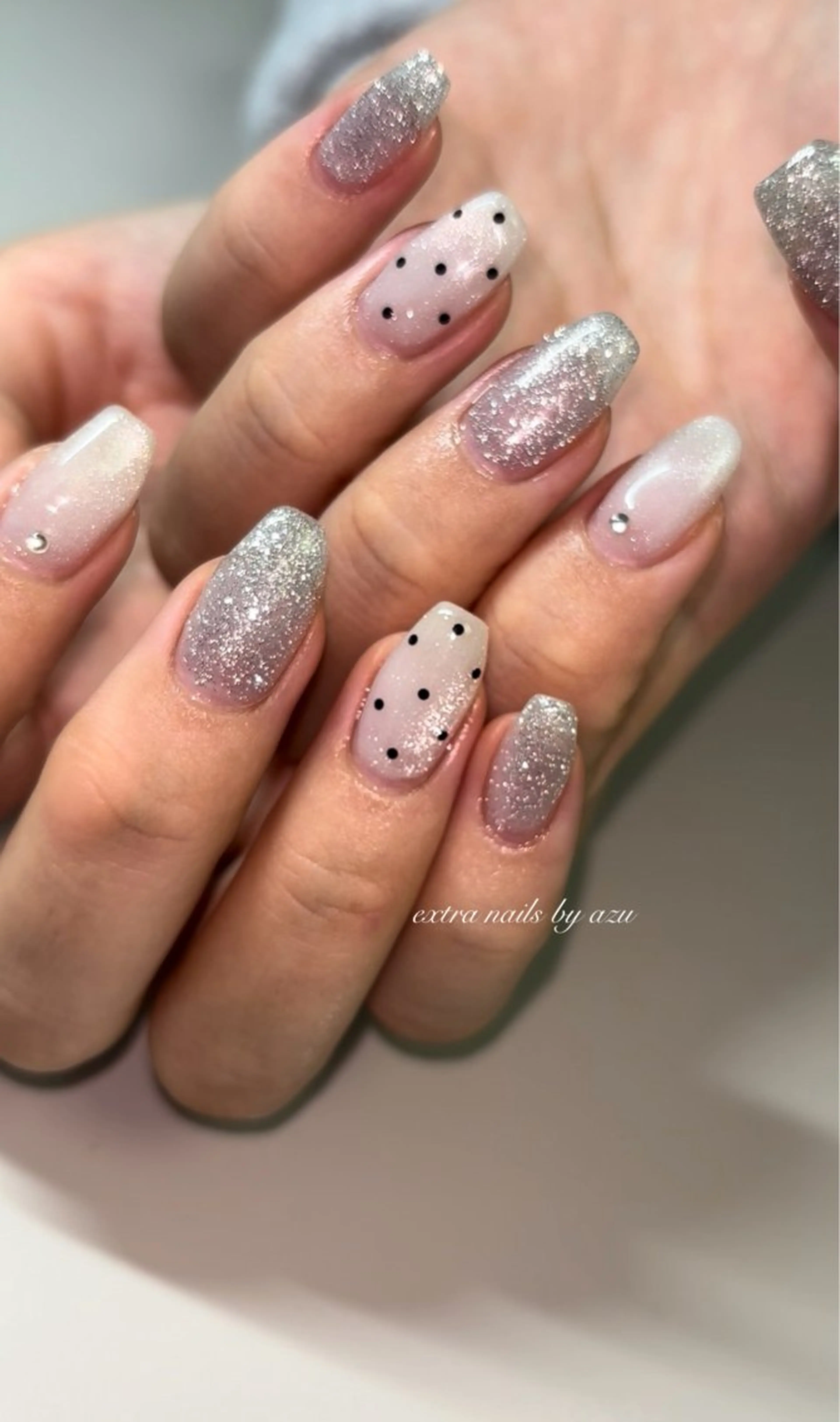 ネイル ドット ハンドネイル extranails ／lemellaのネイルデザイン