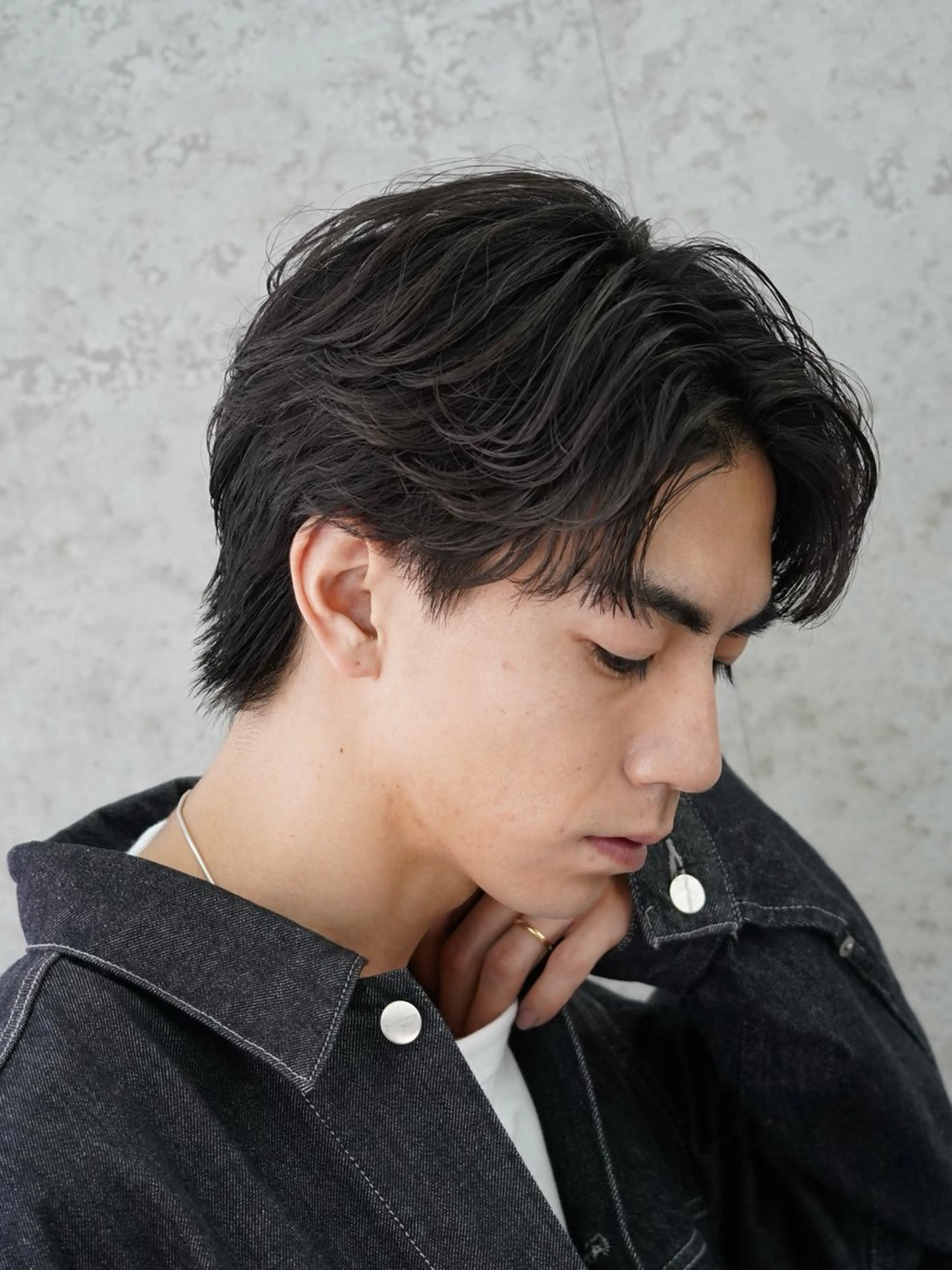 [ミニモ限定価格🔥]カット+フェザーパーマ🪽【メンズ限定】の写真