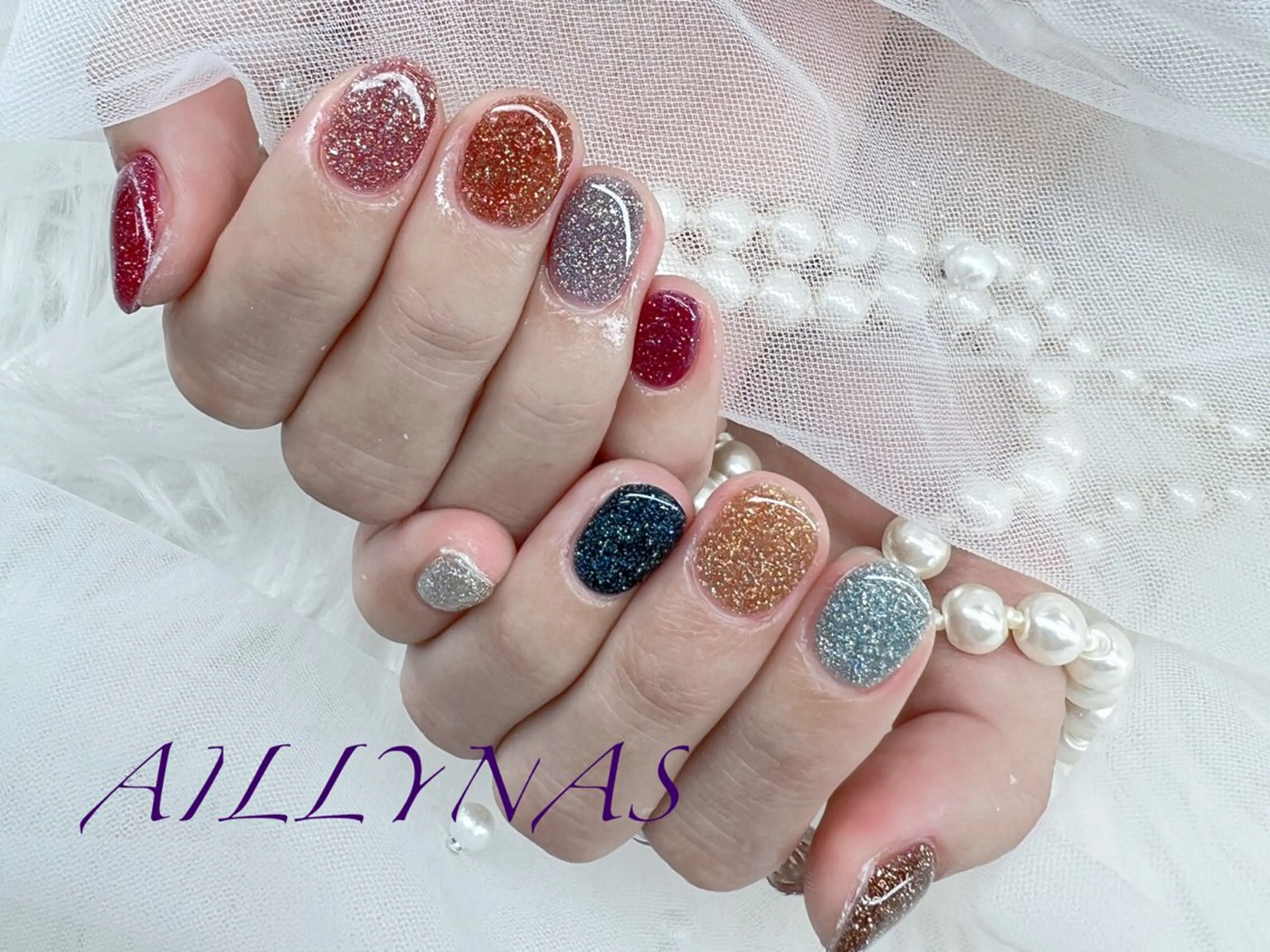 ネイル AILLYNAS nail&eyelash所属・Aillynas ネイリストのネイルデザイン