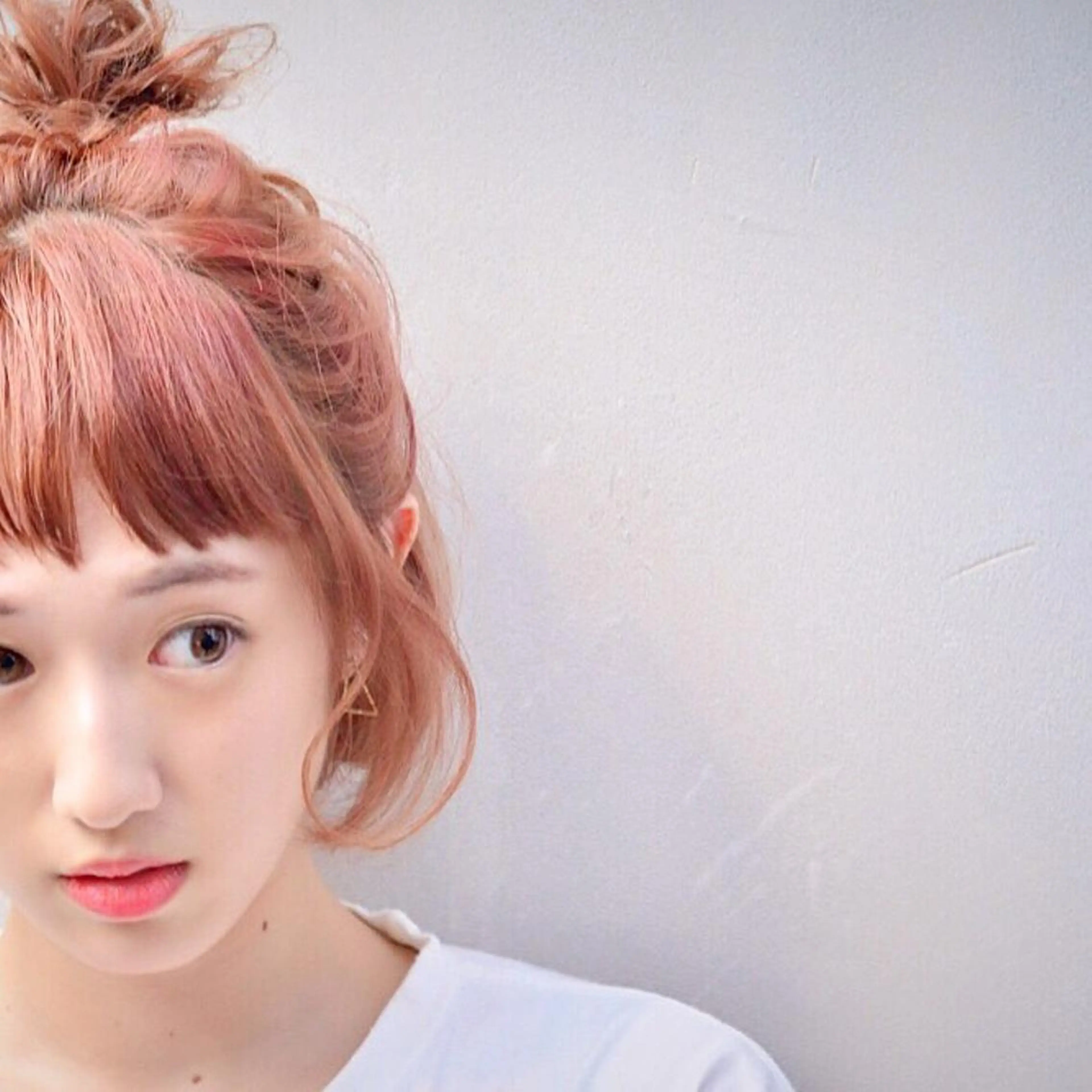 ショート ミディアム カラー パーマ ヘアアレンジ 成人式 autre所属・大久保 ひでなりのヘアスタイル