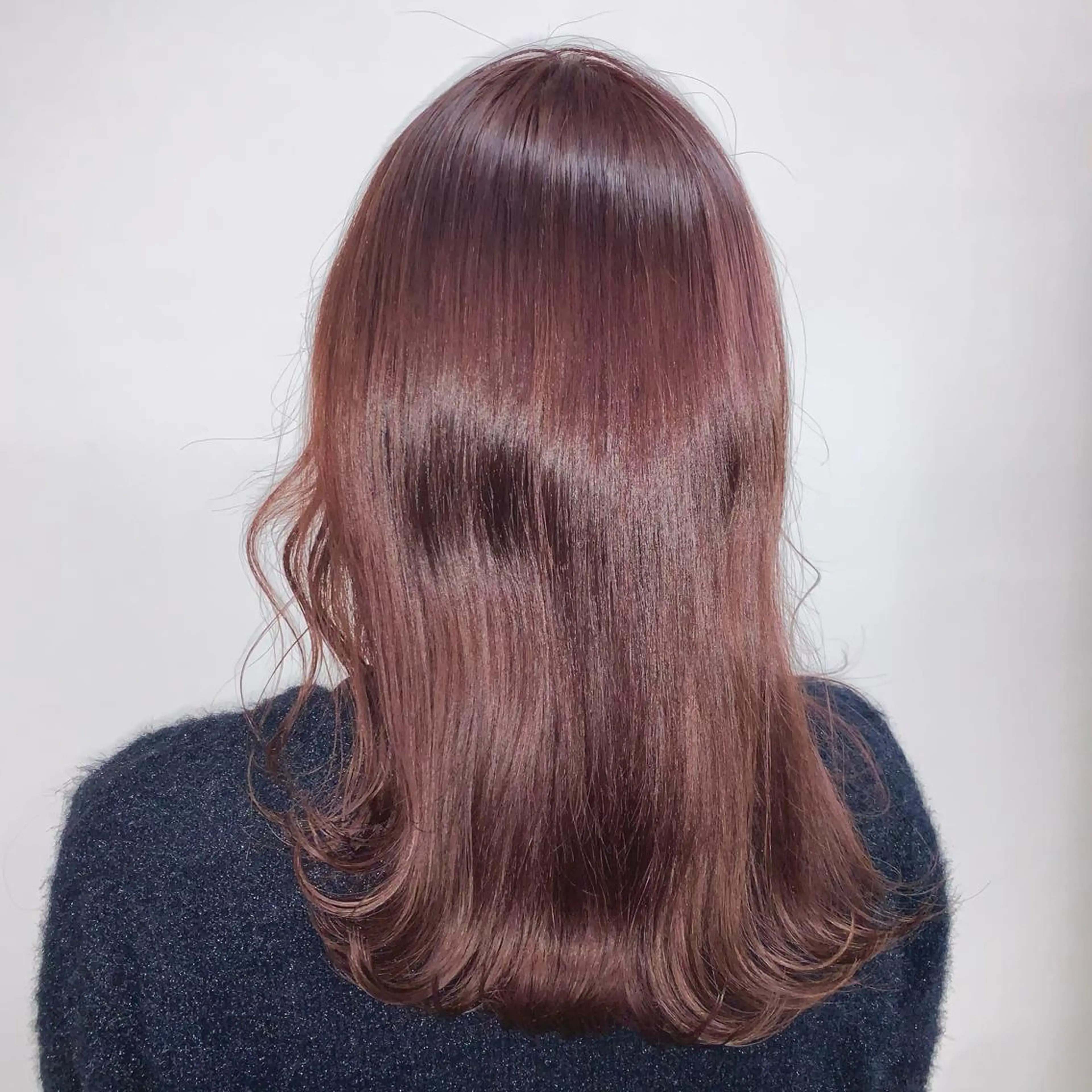 ミディアム カラー 🔵暗髪　特化🔵 梅田・増田のヘアスタイル