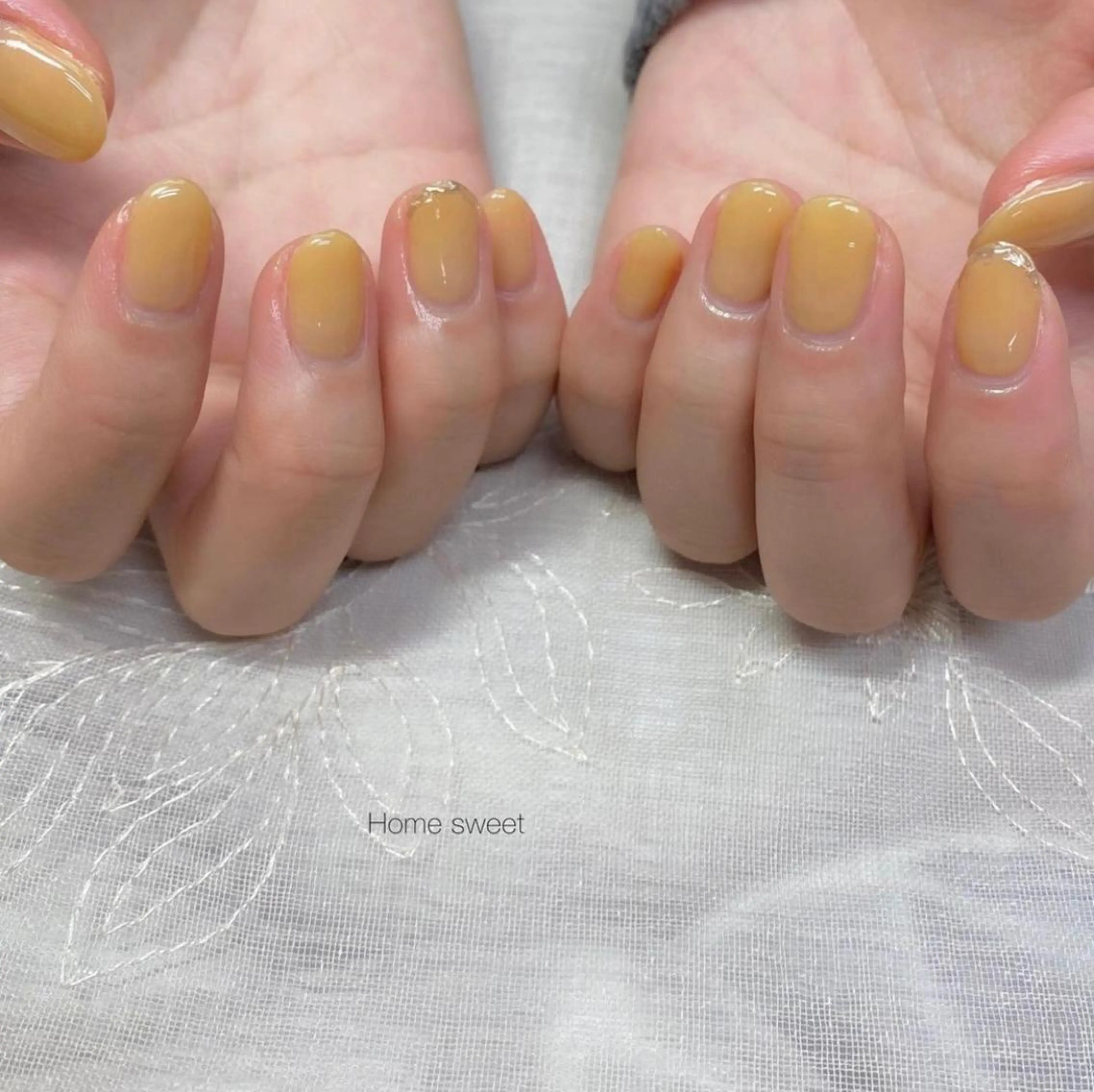 ネイル ハンドネイル ショートネイル. Home sweetのネイルデザイン