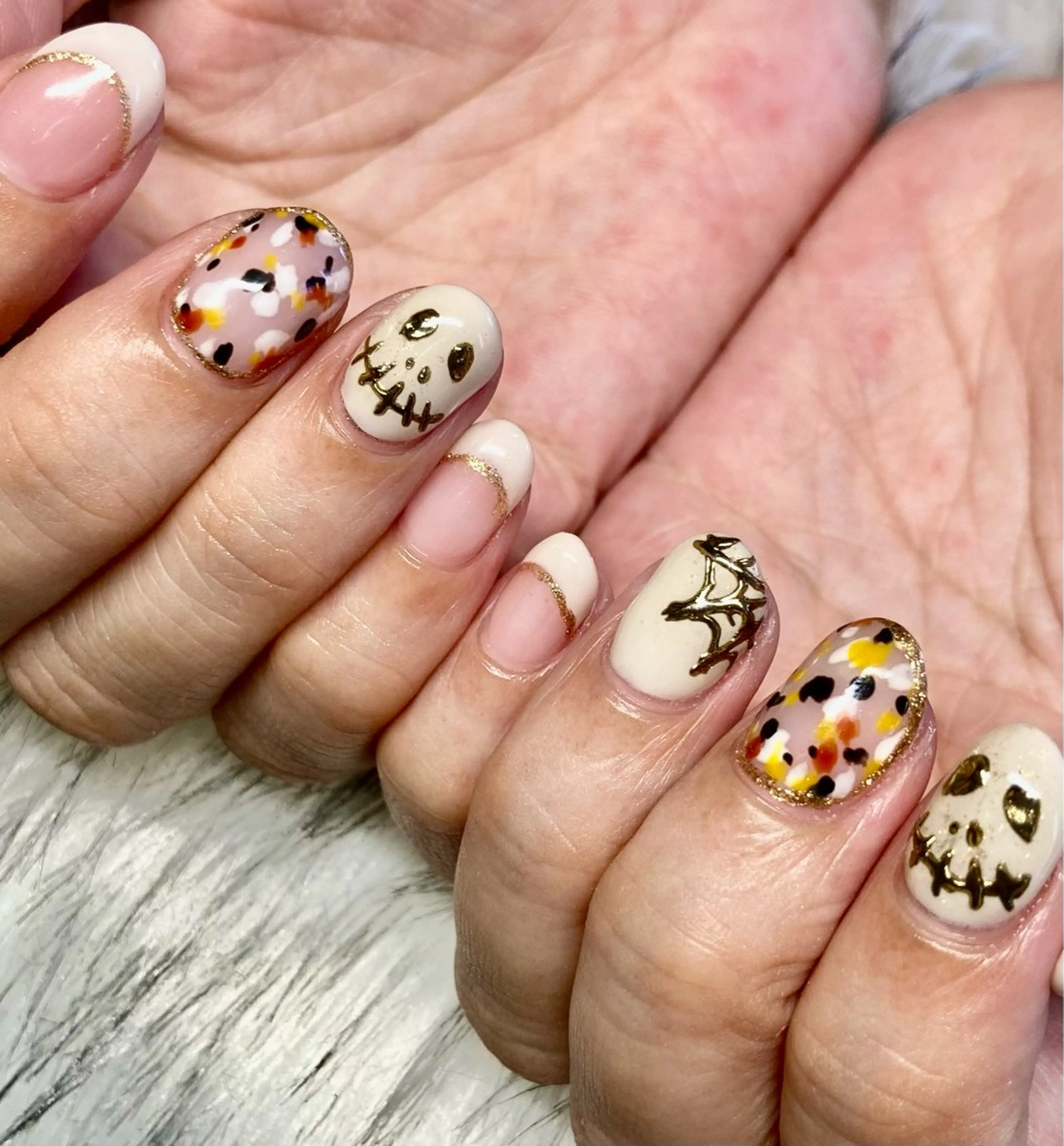 ネイル ハロウィン salon 喜’s casa所属・salon 喜’s casaのネイルデザイン