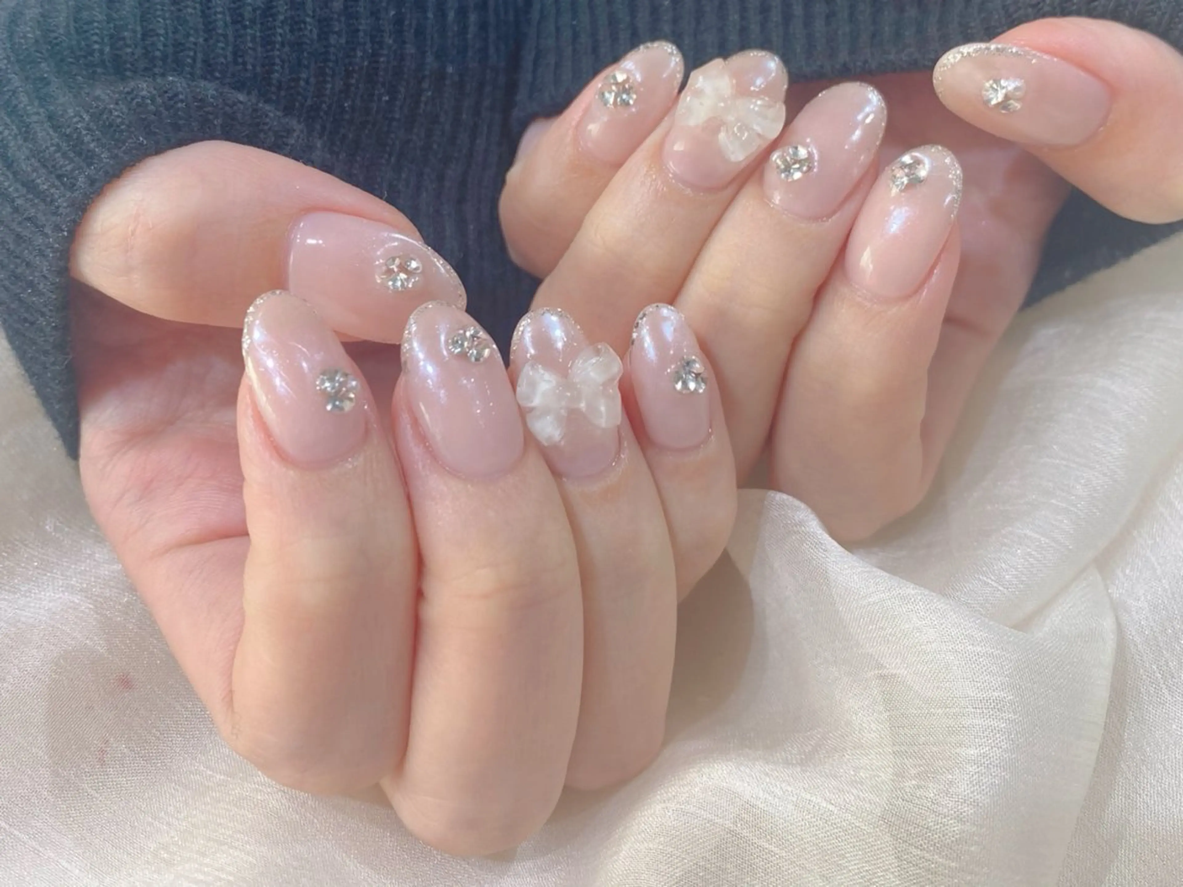 ショート ハンドネイル Nail  R💫 naoのネイルデザイン