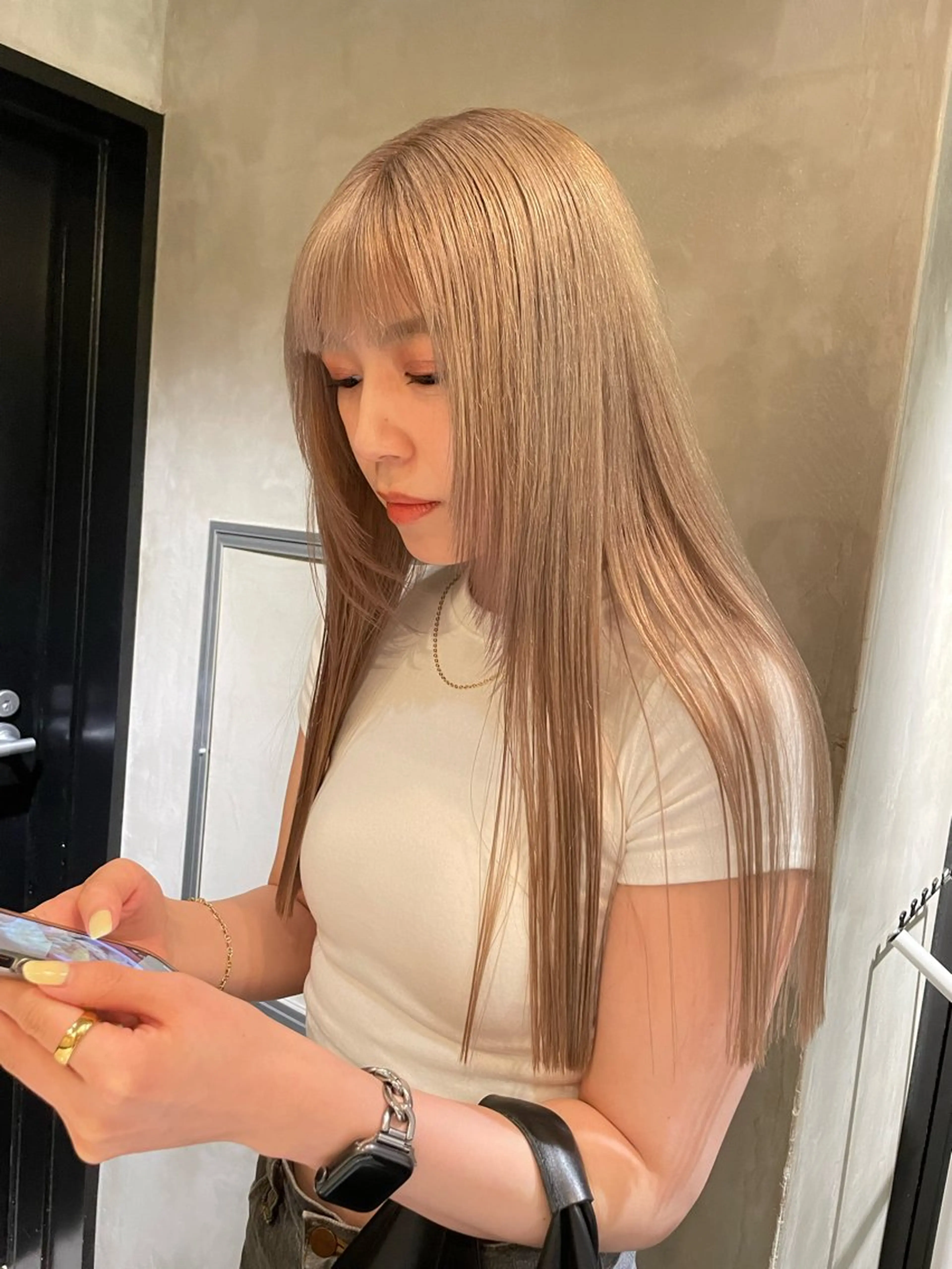 【 初回 】ケアブリーチトリプルカラー+2stepリッチトリートメントの写真