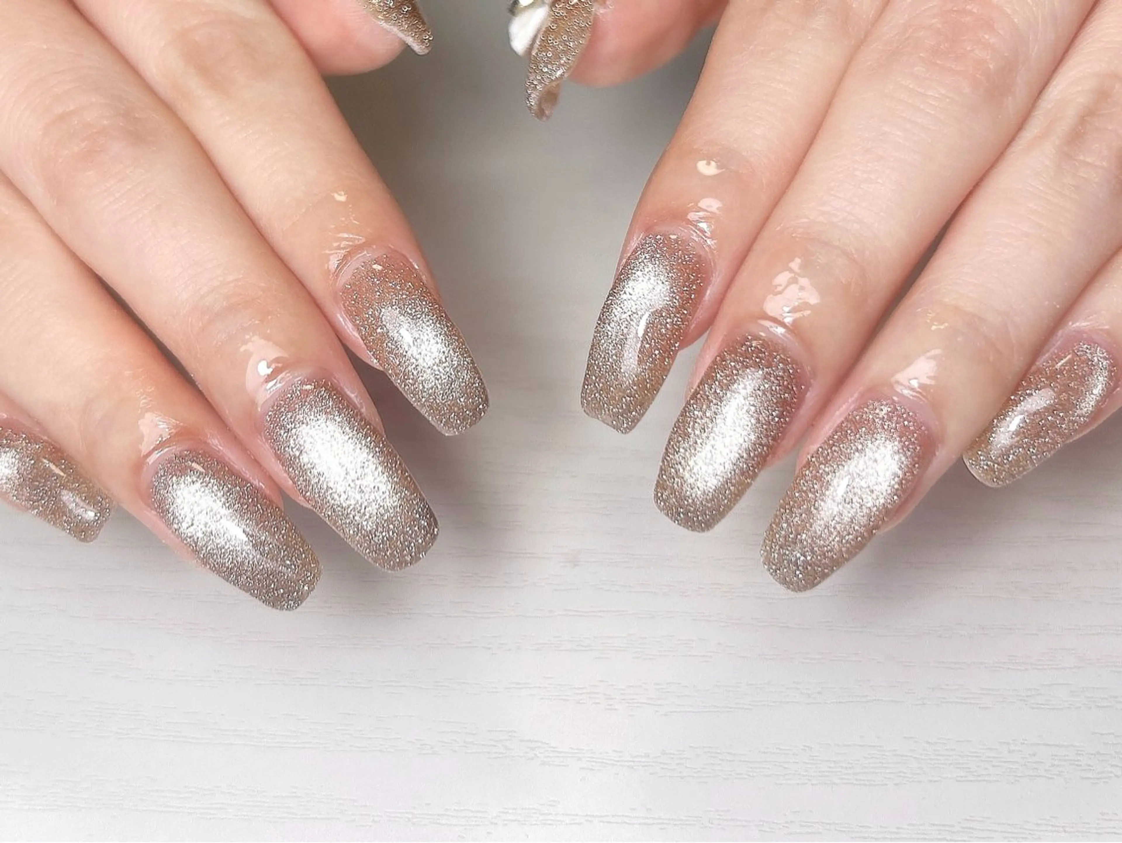 ネイル フラッシュネイル マグネットネイル LuluNail __kotoneのネイルデザイン