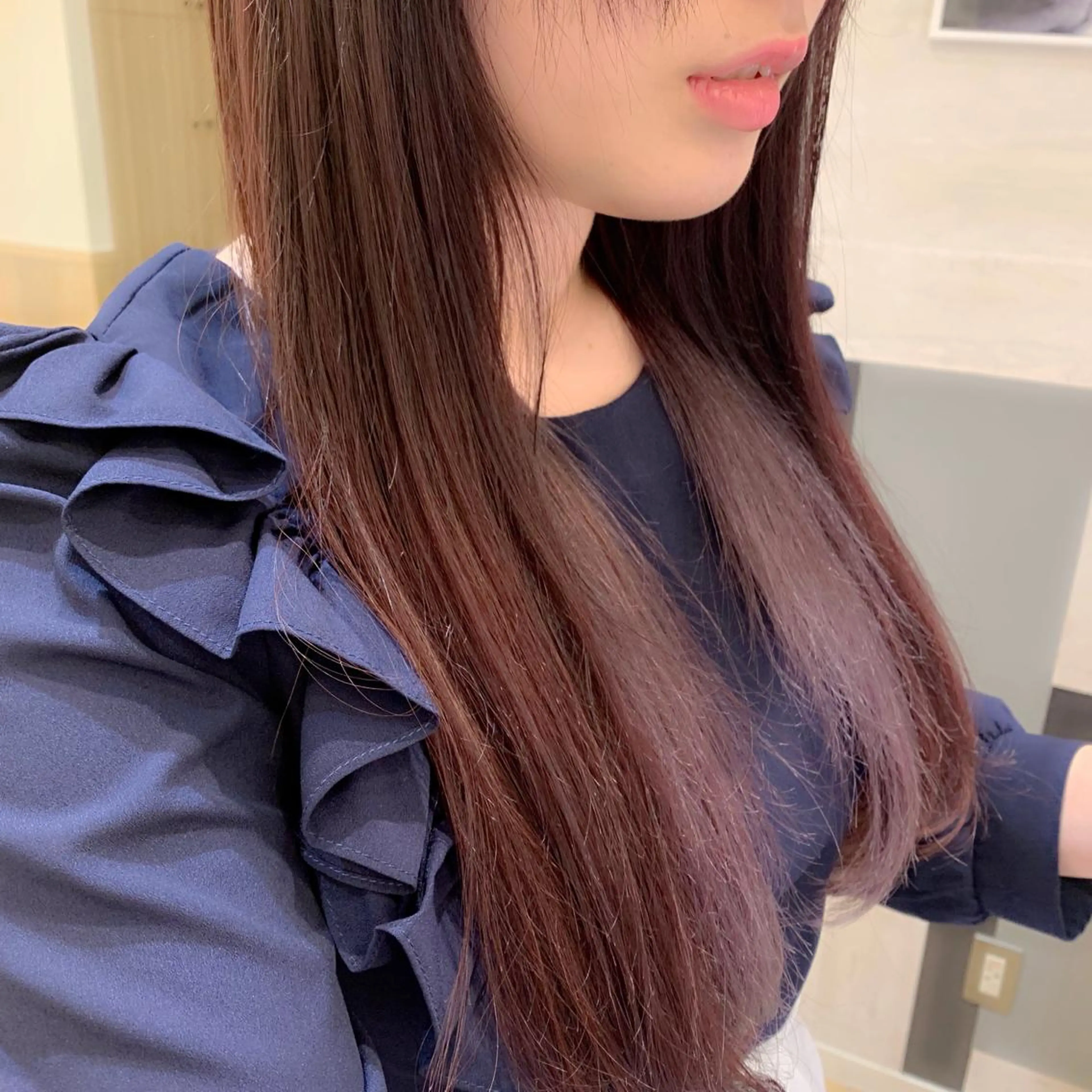 ロング カラー ブリーチ ピンクカラー ピンクパープル パープルカラー GO TODAY SHAiRE SALON所属・𝒢𝒾𝓇𝓁𝓎 ⑅　𝓎𝓊𝓀𝒶のヘアスタイル