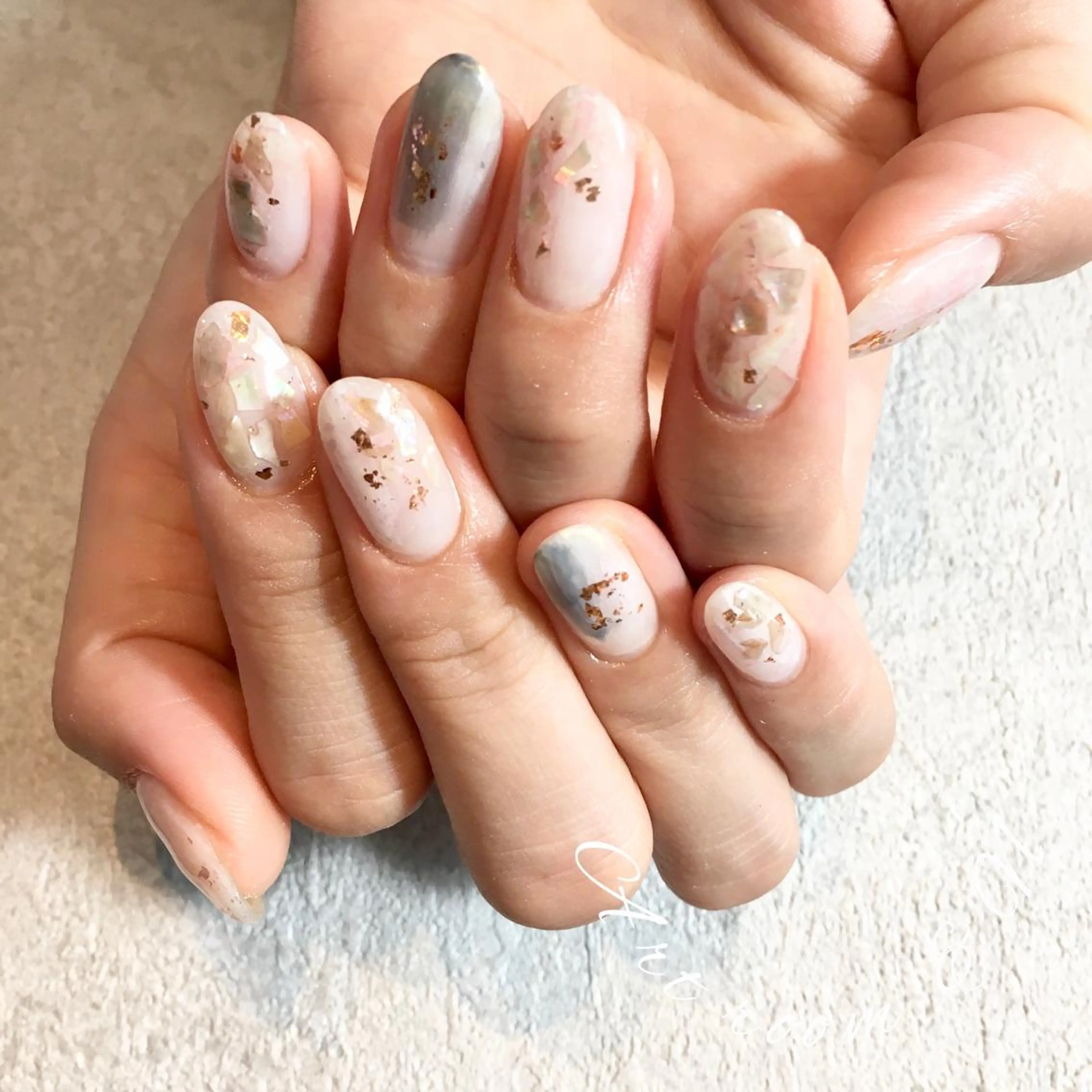 ネイル ニュアンスネイル &N NANAのネイルデザイン