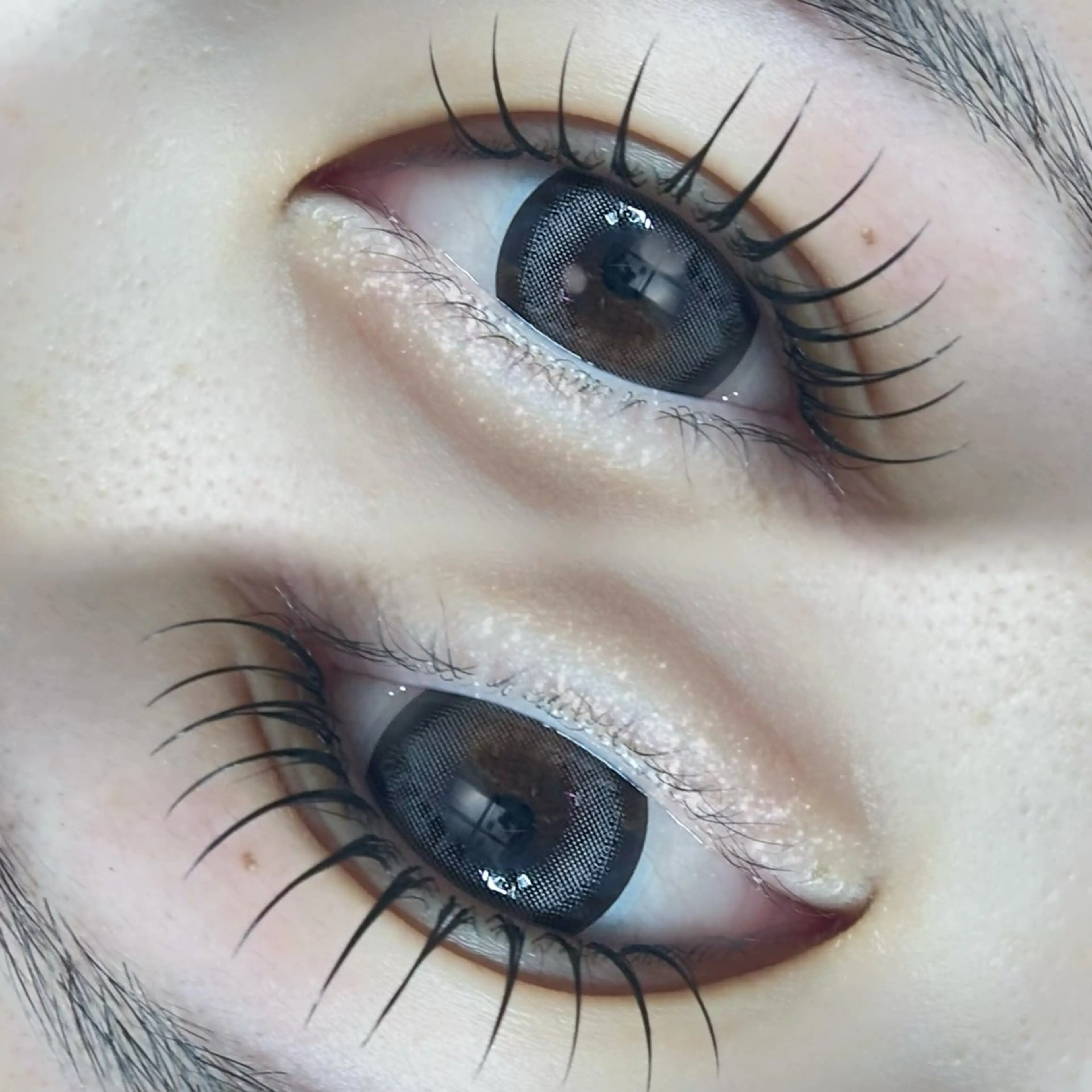 エクパ ((LEDエクステ120本まで+まつげパーマ🎀🪄︎︎✨の写真