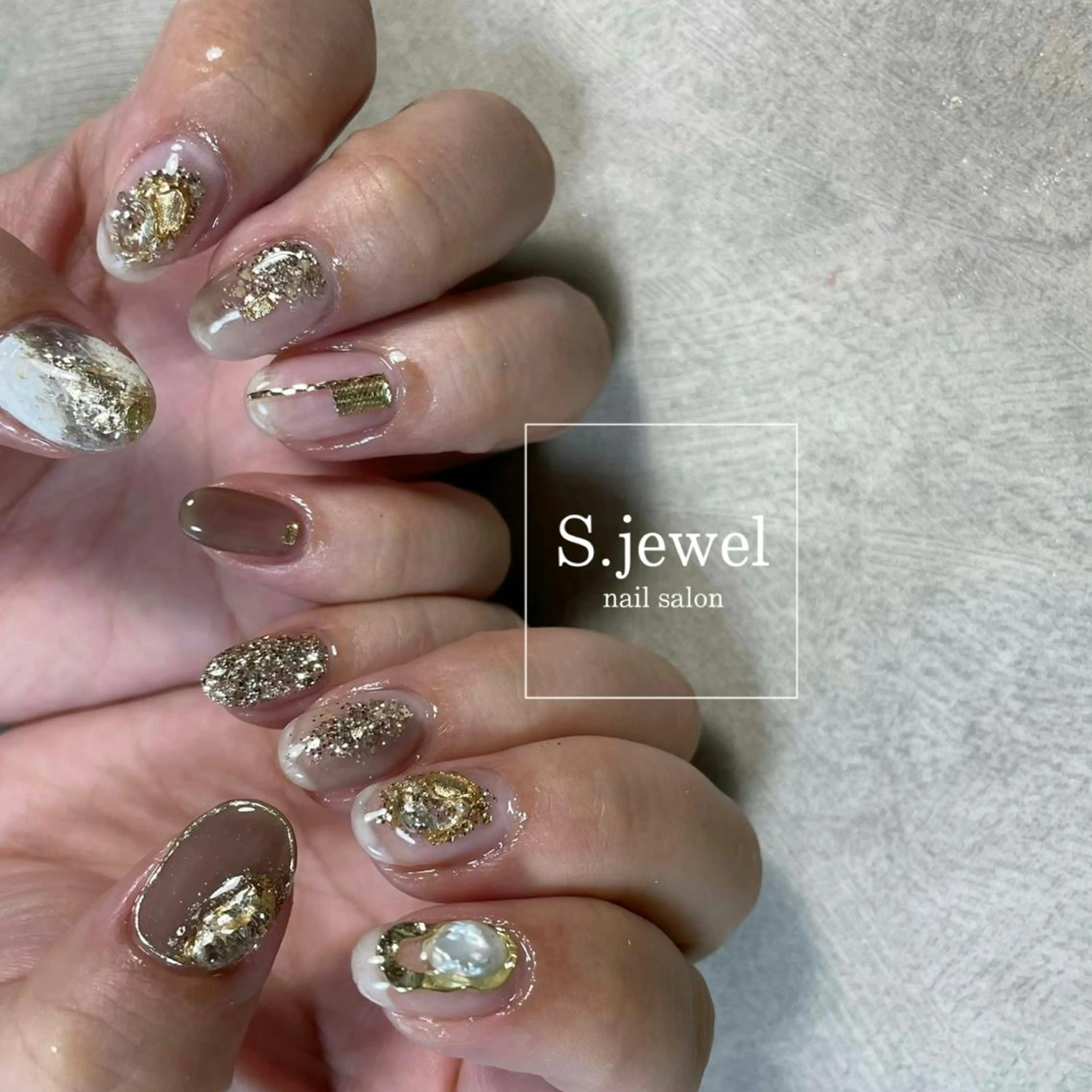 ネイル S♡JEWEL所属・S. JEWELのネイルデザイン