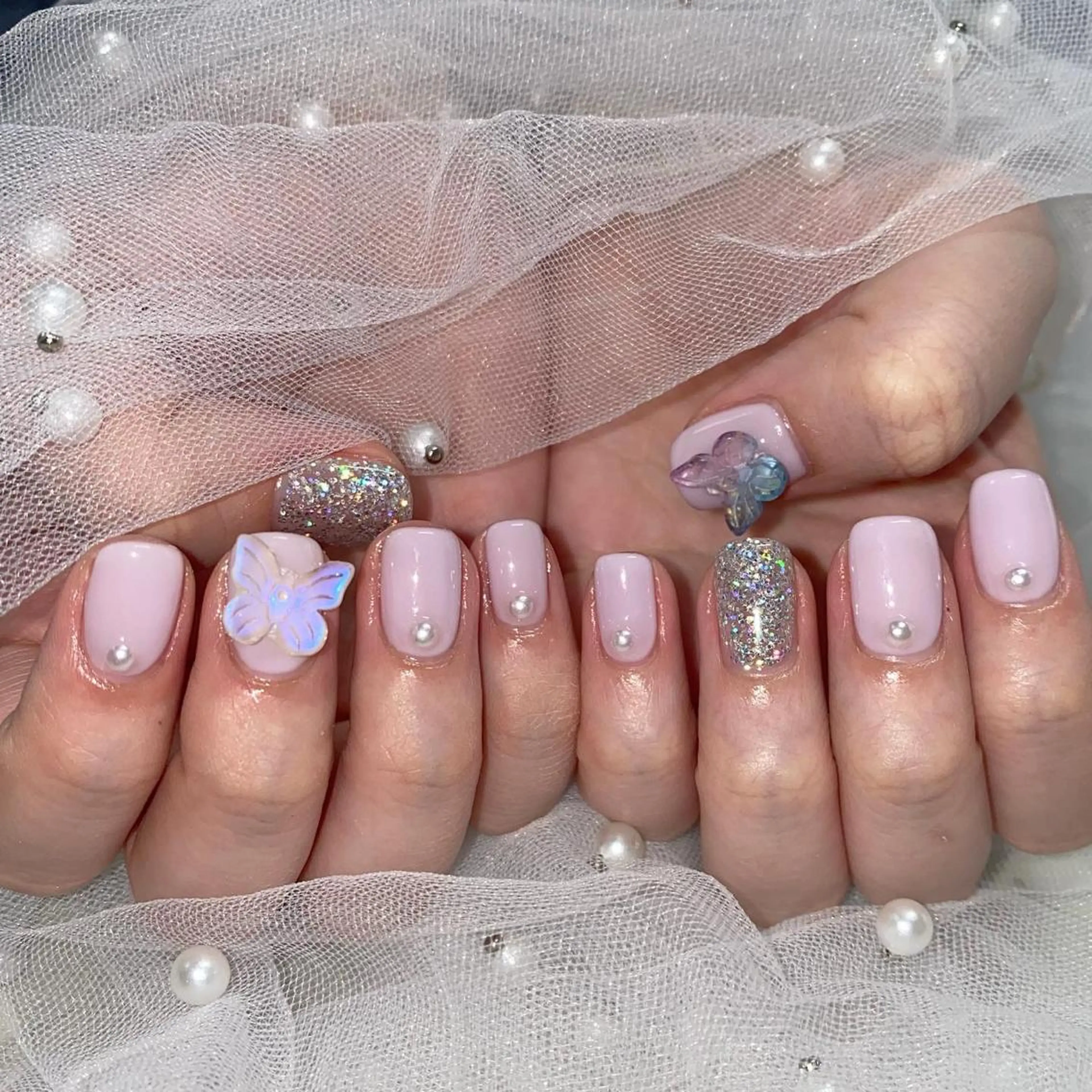 ネイル I P'ink nail salon所属・I pinknail 韓国風·持ち込み専門のネイルデザイン