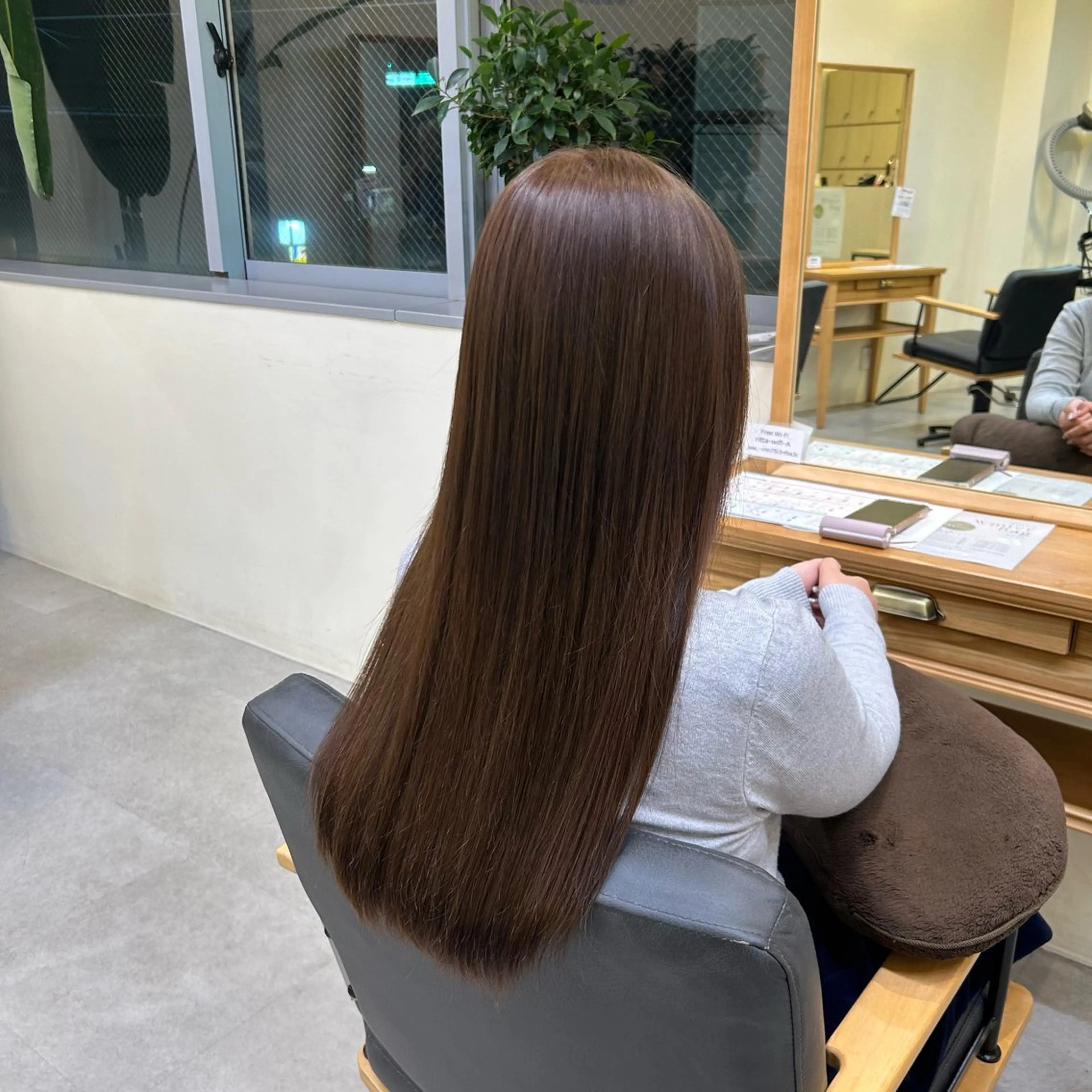 ロング ヘアカラー 村上 一葉のヘアスタイル