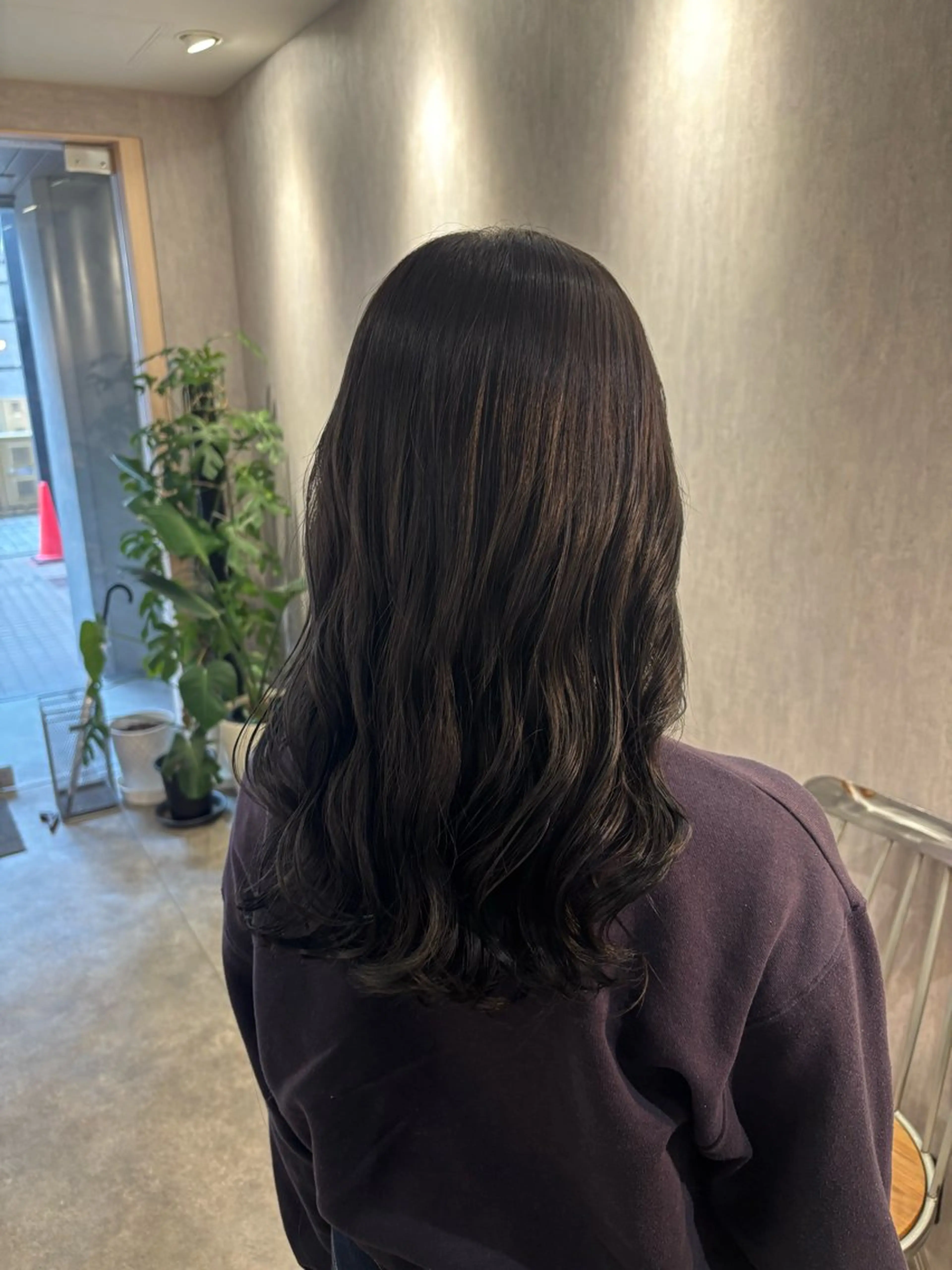 ロング カット ヘアカラー 石原 望来のヘアスタイル