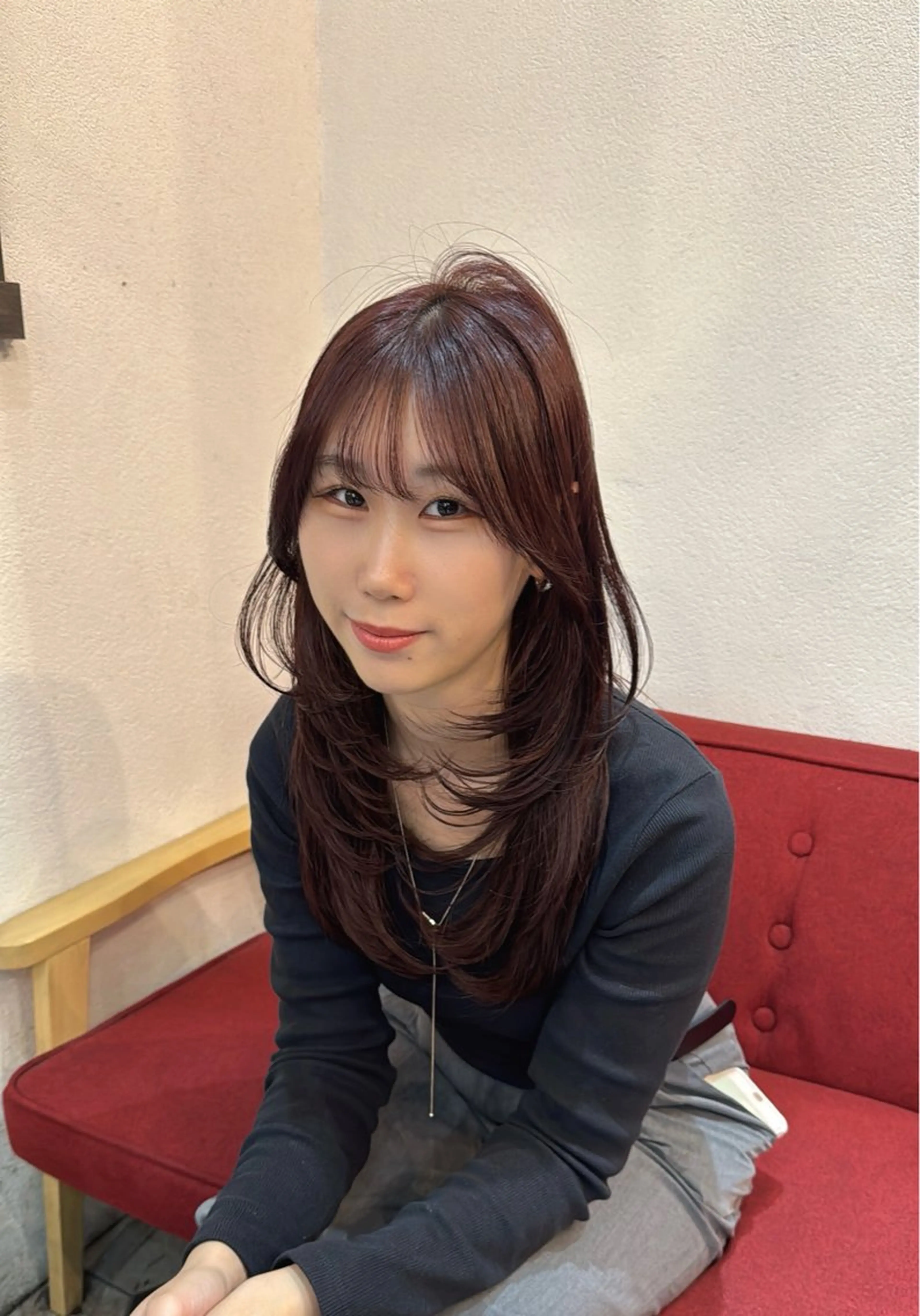 ロング レイヤーカット/髪質 改善/Hayatoのヘアスタイル