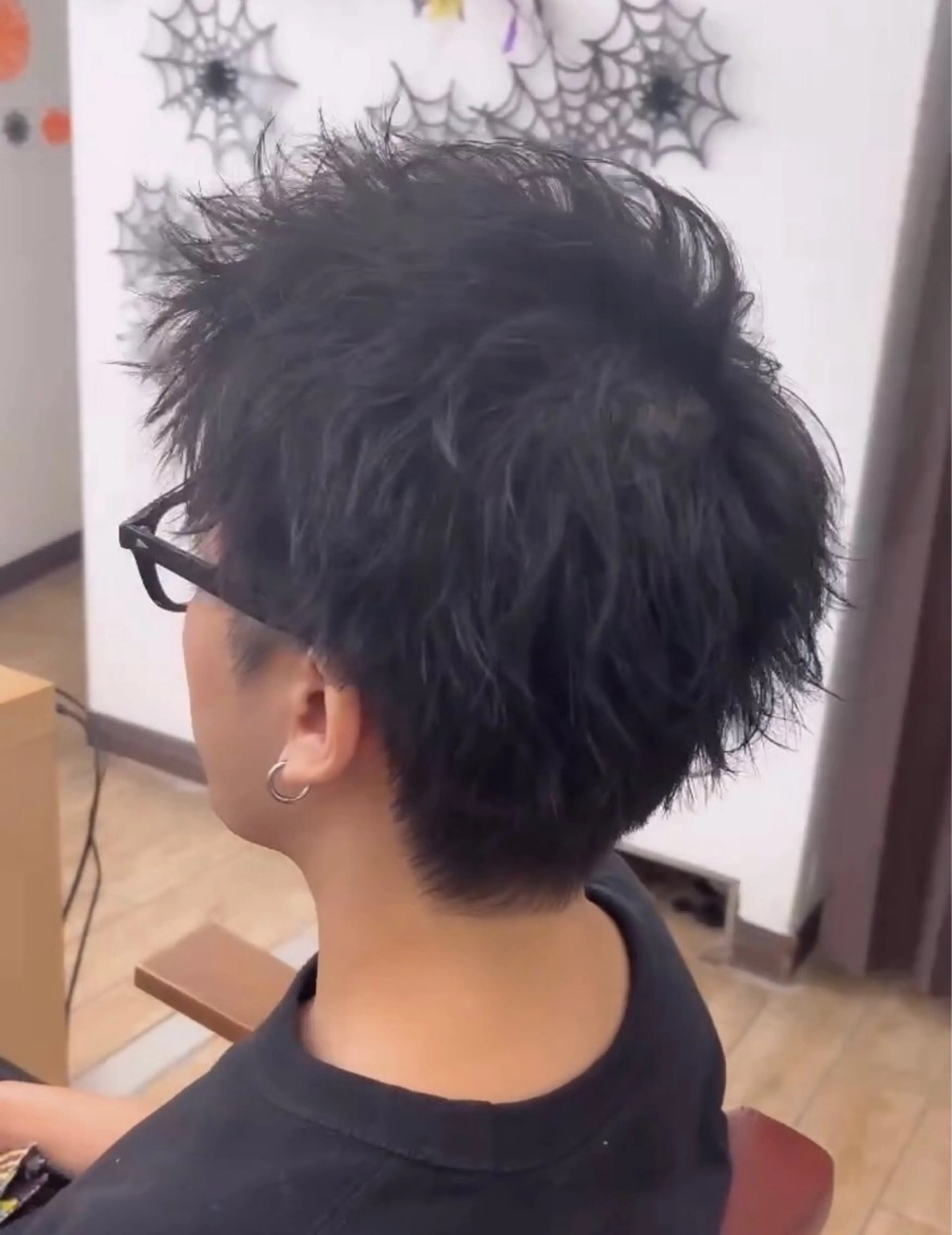 ショート メンズ 💫カットパーマ💫 伊原虎太郎のヘアスタイル