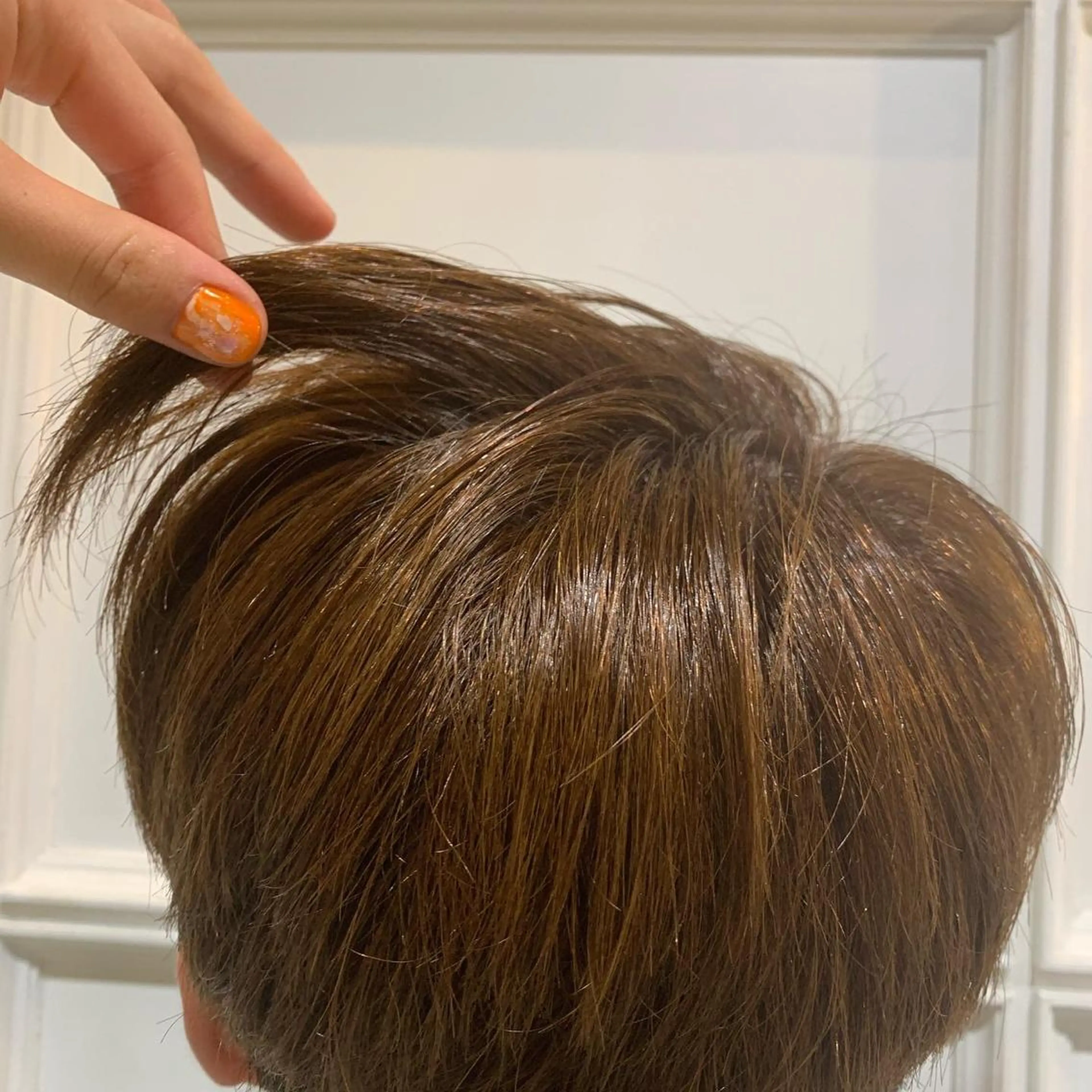 カラー メンズ 髪質改善カラー&TR 縮毛矯正/弱酸性矯正のヘアスタイル