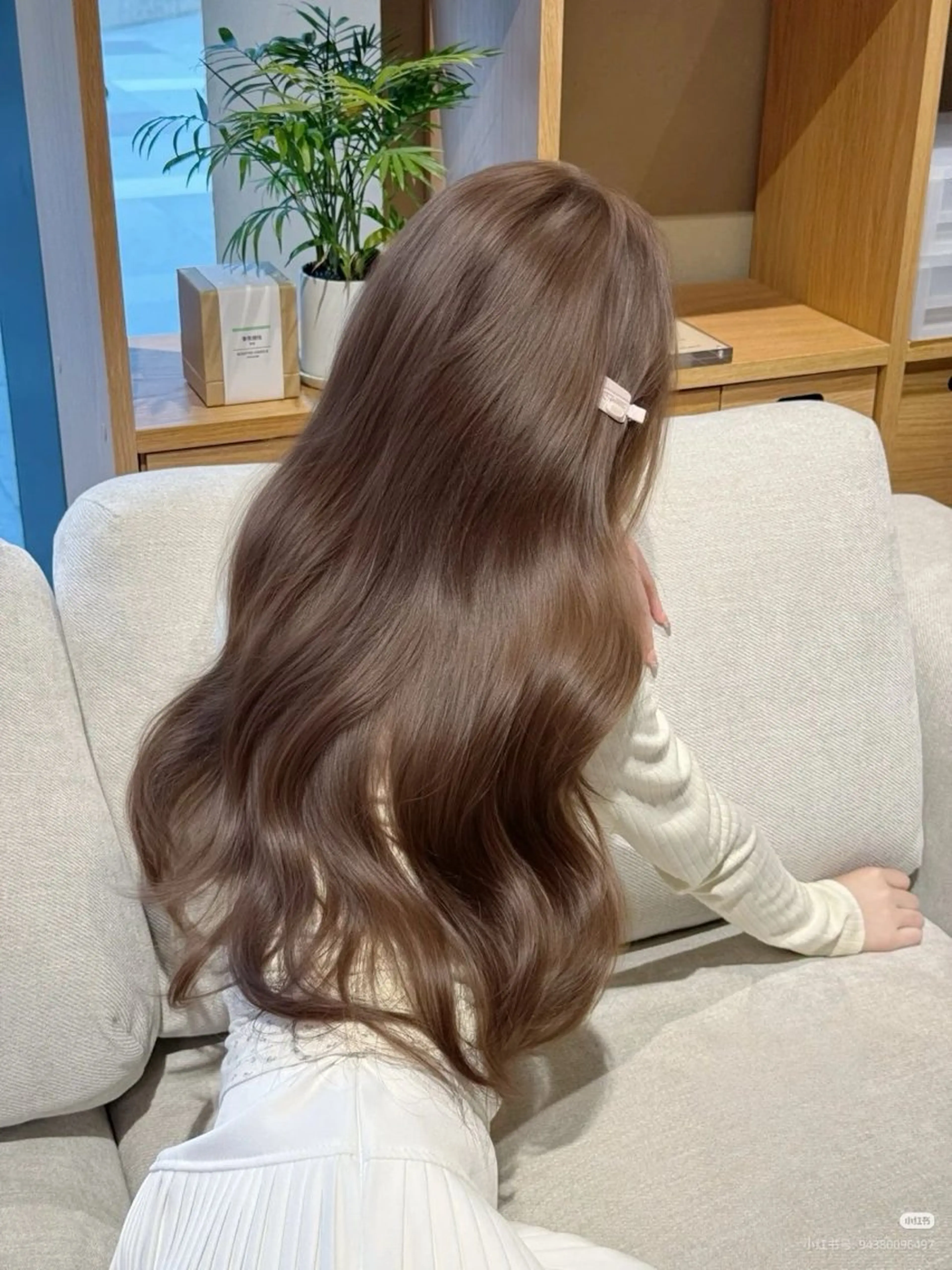 ロング カラー カット ヘアカラー トリートメント IVE所属・ダブルカラー髪質改善 /Annaのヘアスタイル