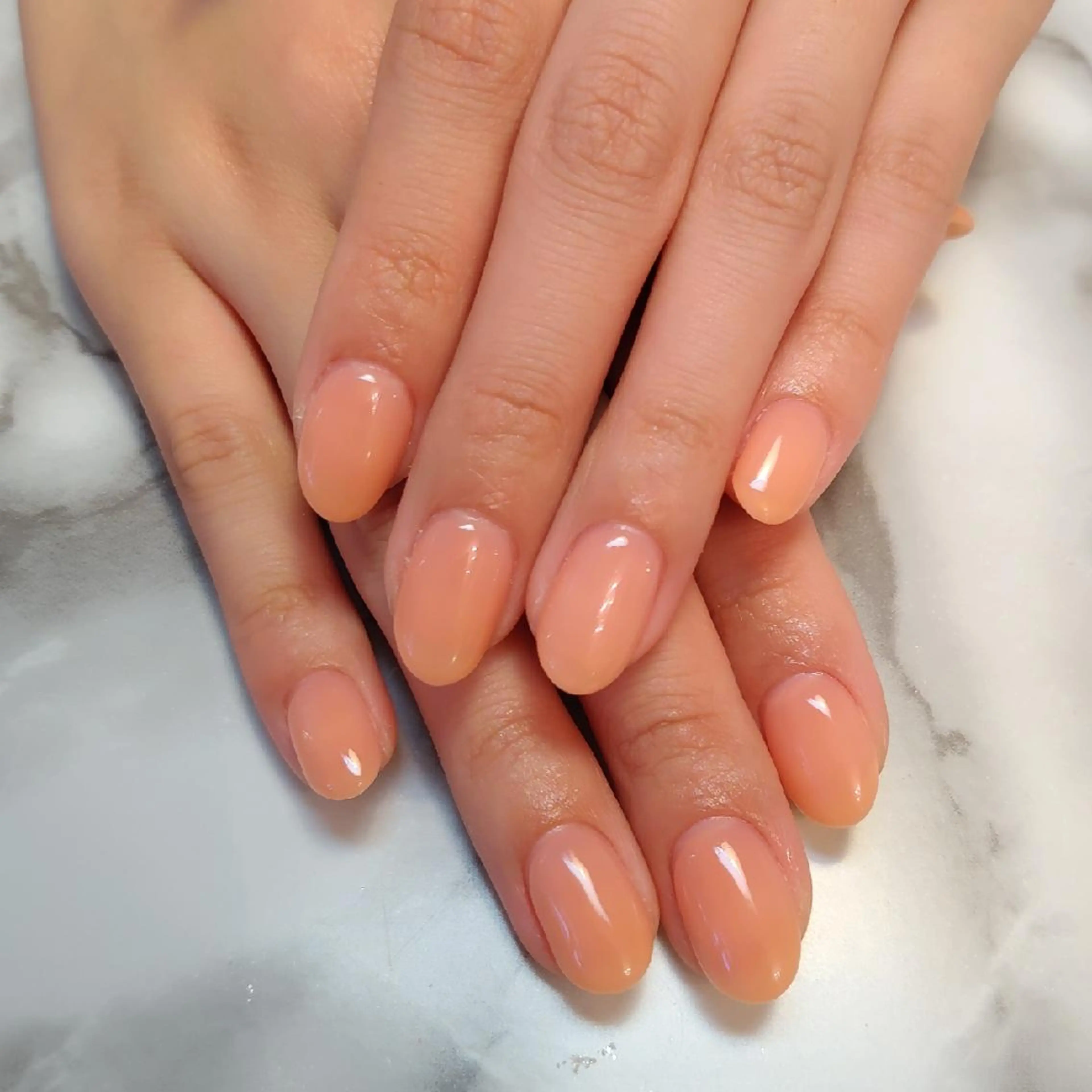 ネイル ワンカラーネイル ジェヌインネイル 河内のネイルデザイン