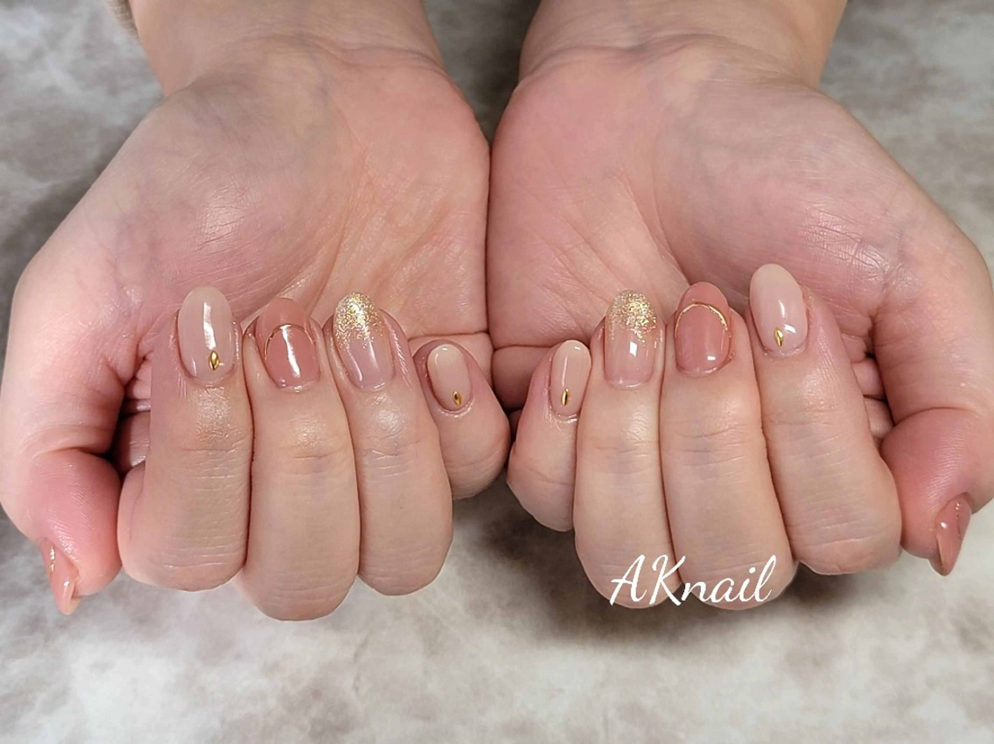 ネイル ネイル&巻き爪サロン 　AKnailのネイルデザイン