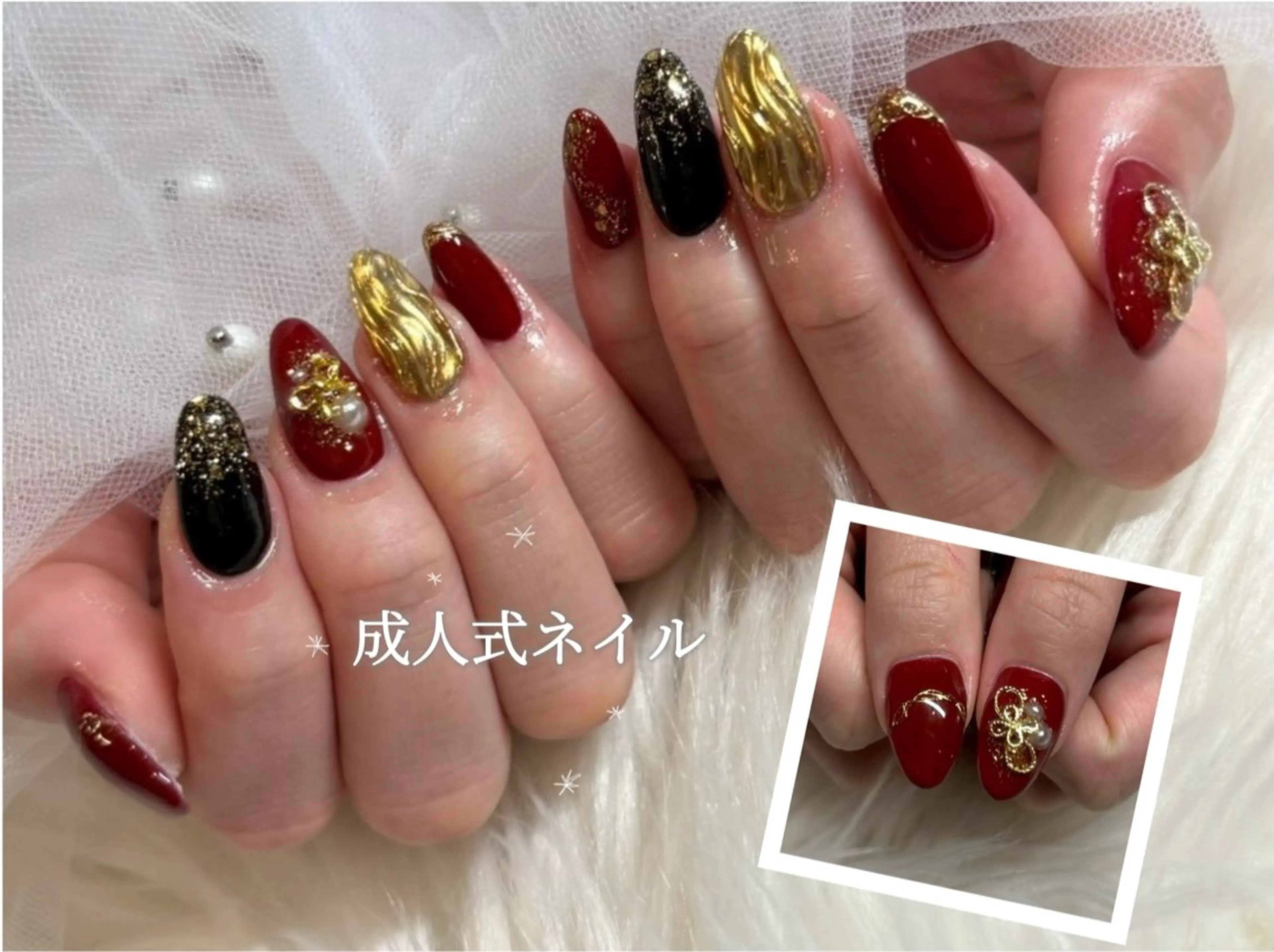 ネイル ハンドネイル le'a-レア-【ア イ×ネイル×眉】のネイルデザイン