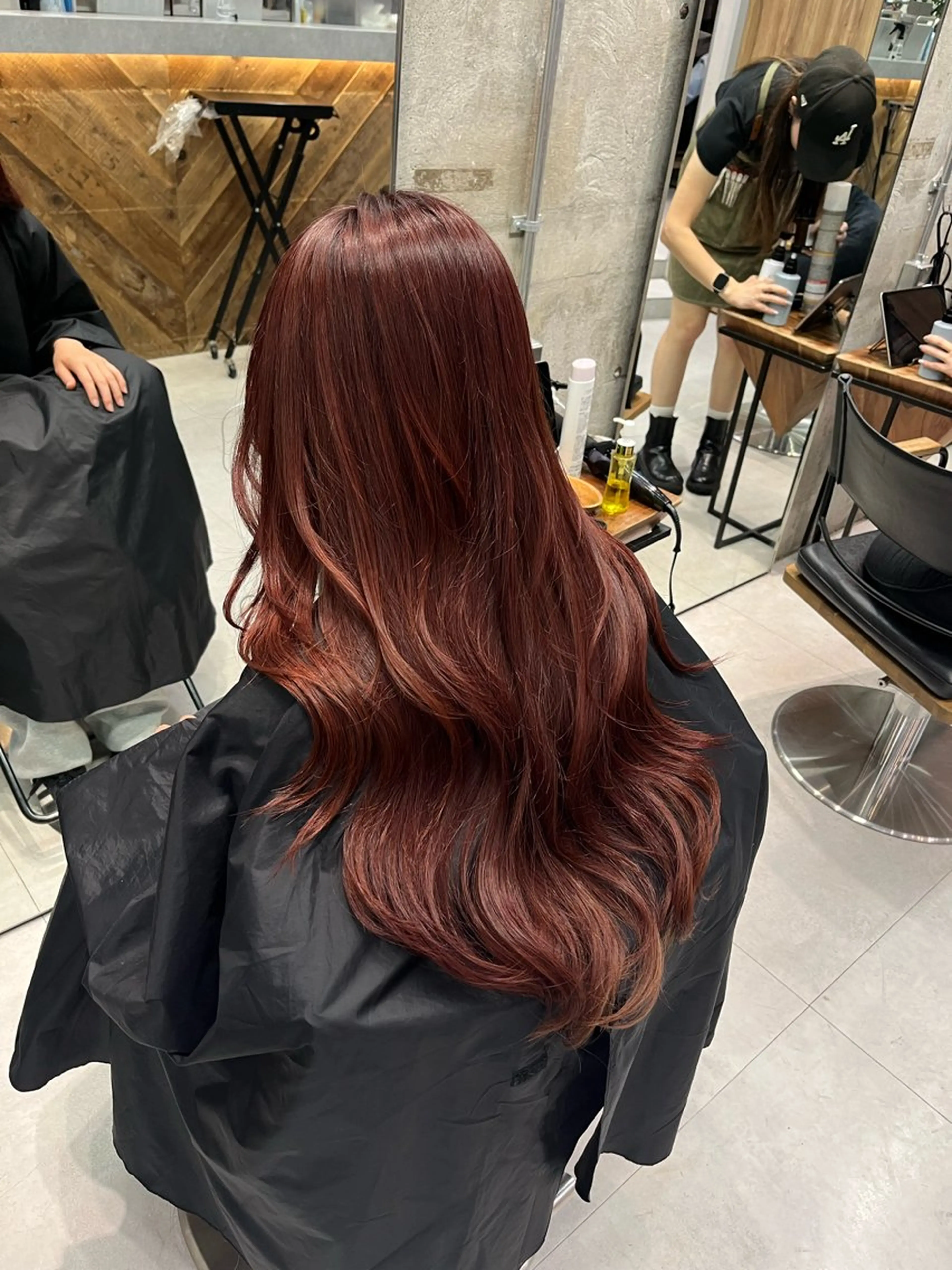 ロング ヘアカラー 🌊ハイライト Rizu🌊のヘアスタイル