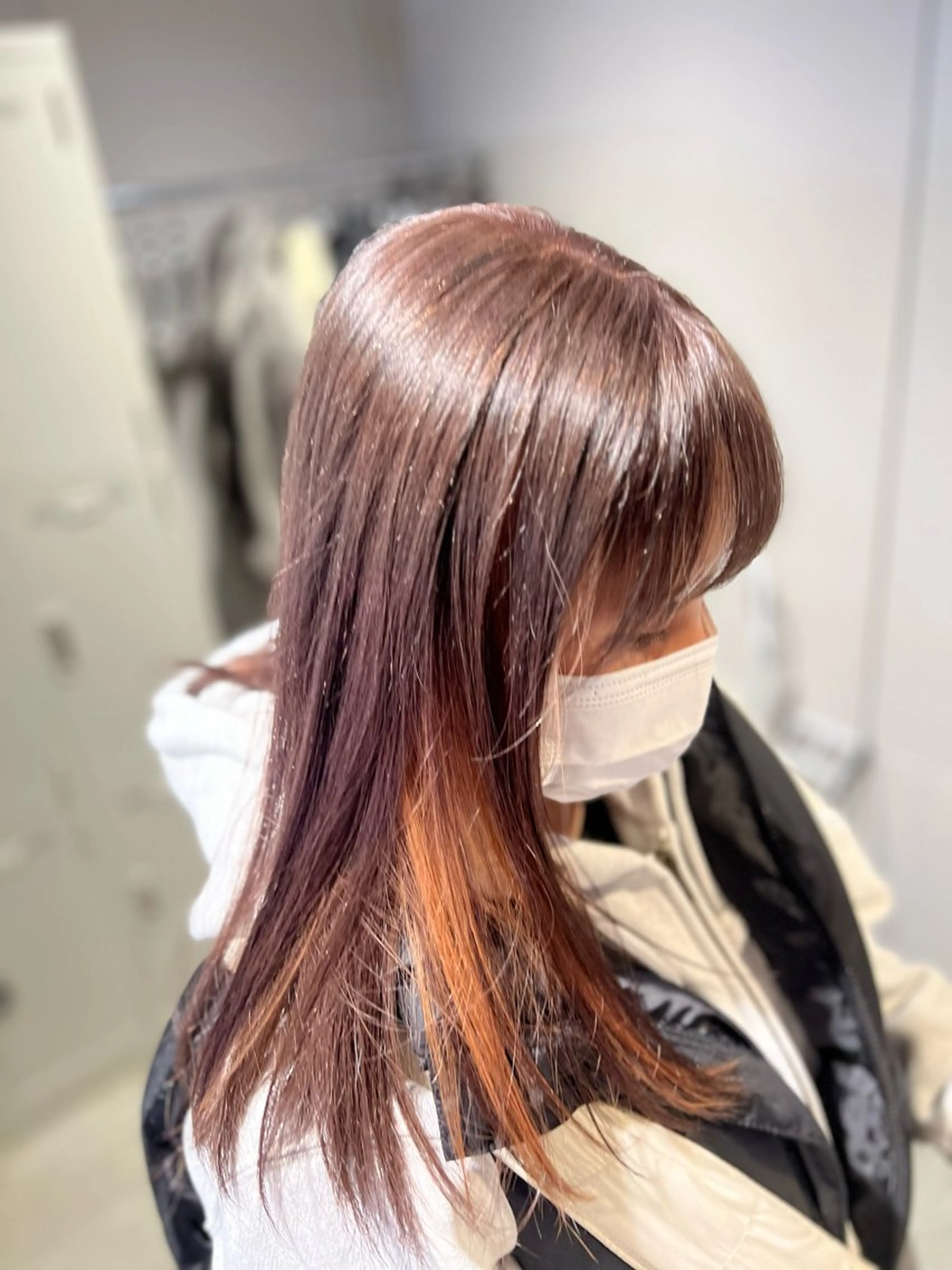 ロング カラー 韓国レイヤーカット /REIのヘアスタイル