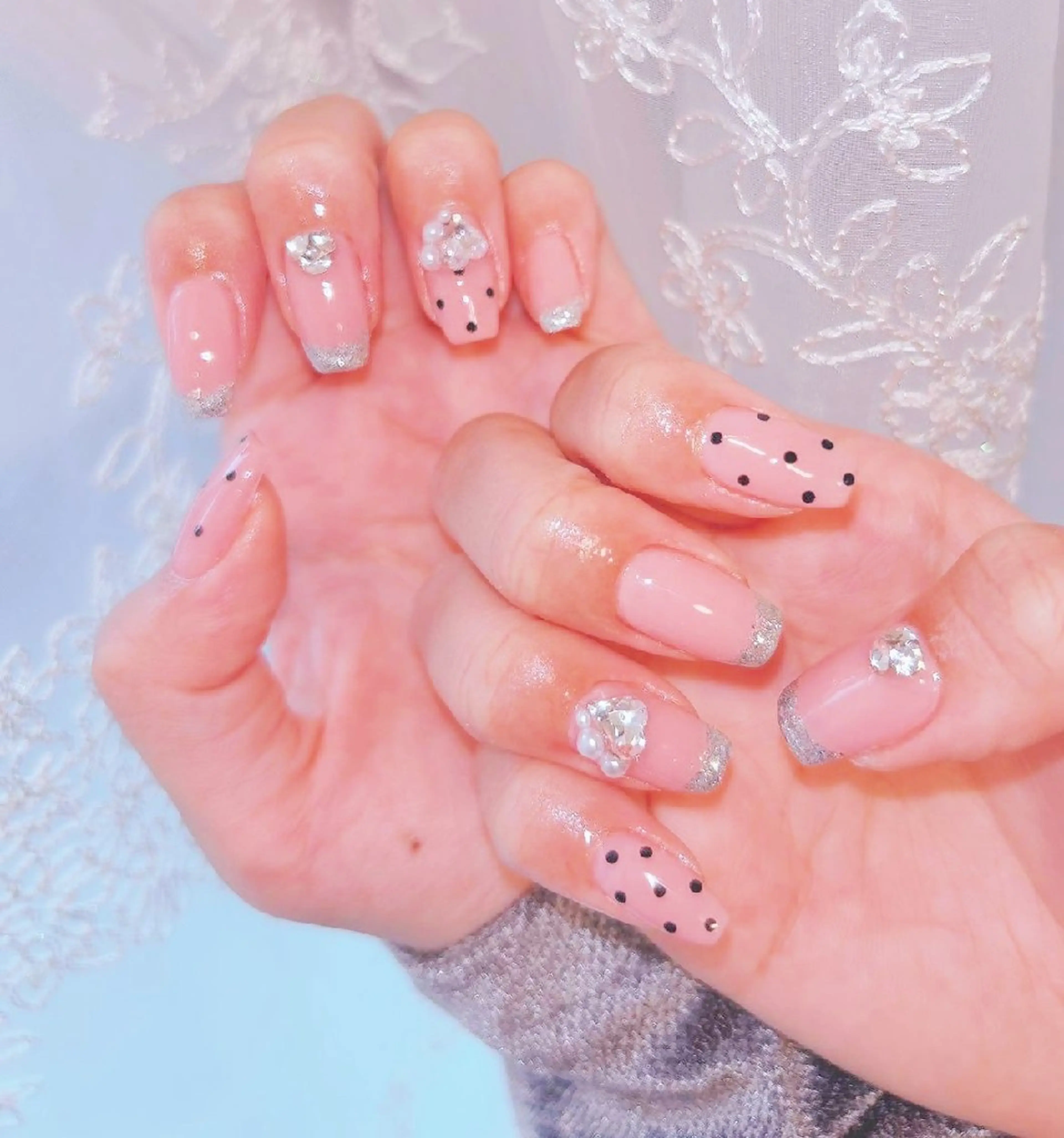 ネイル 長さ出し ジェルネイル 韓国ネイル マグネットネイル ニュアンスネイル ハンドネイル I LOVE ME NAIL.。.:*♡のネイルデザイン