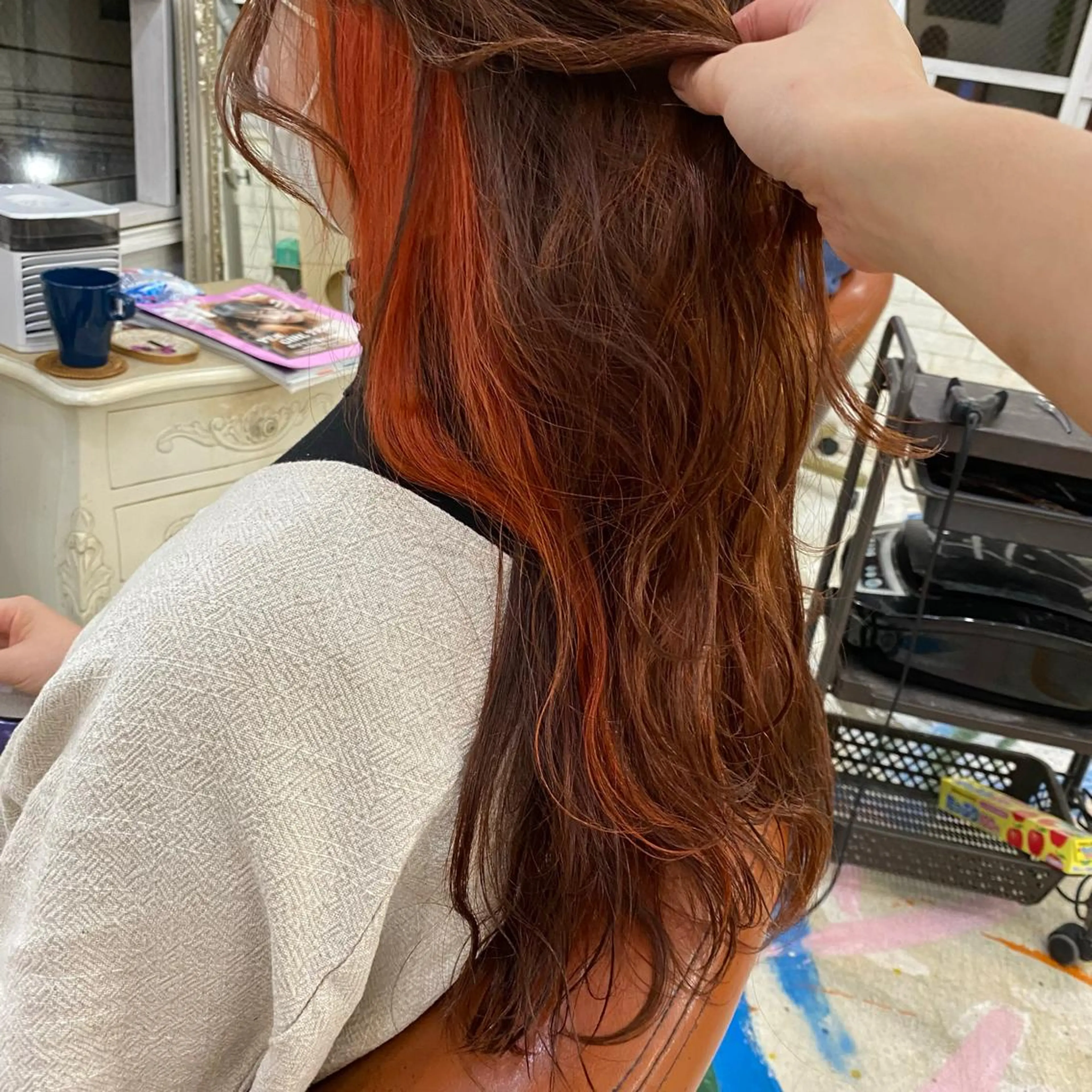 ロング JAM所属・完全個室/ケアカラー 🌟misaki🌟のヘアスタイル