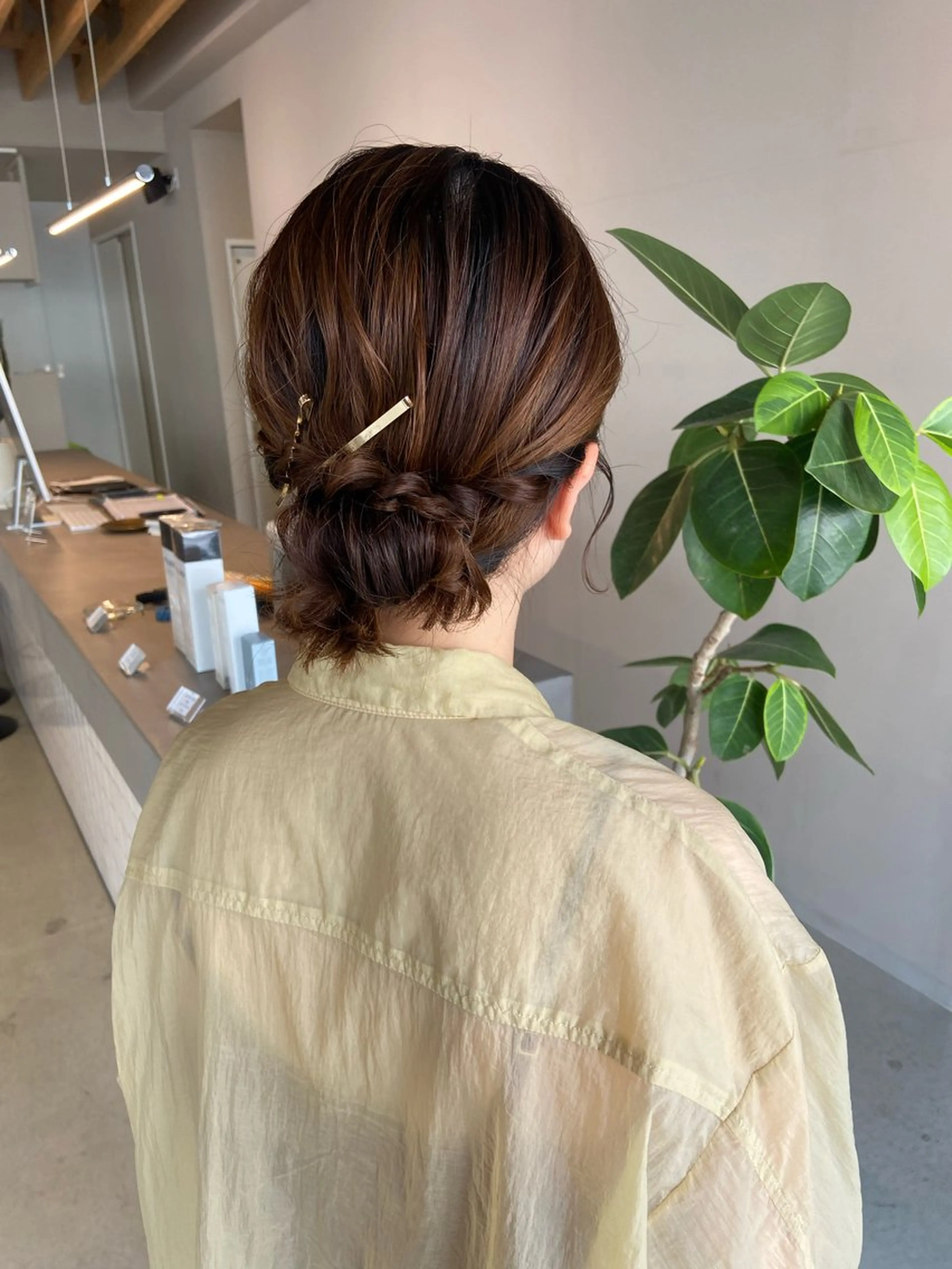 ミディアム haruki所属・. nozomiのヘアスタイル