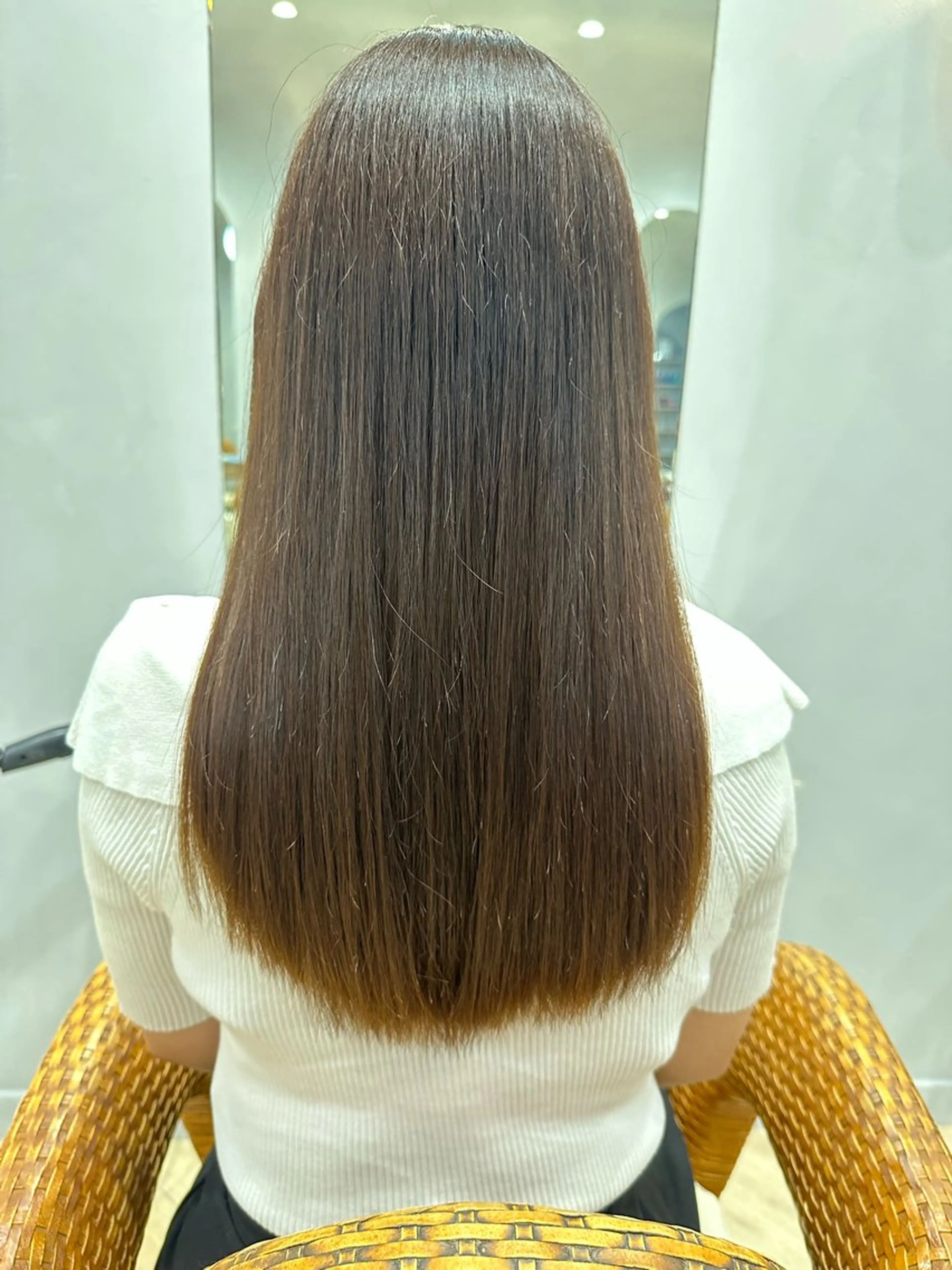 ロング カラー 菊池 諒平のヘアスタイル