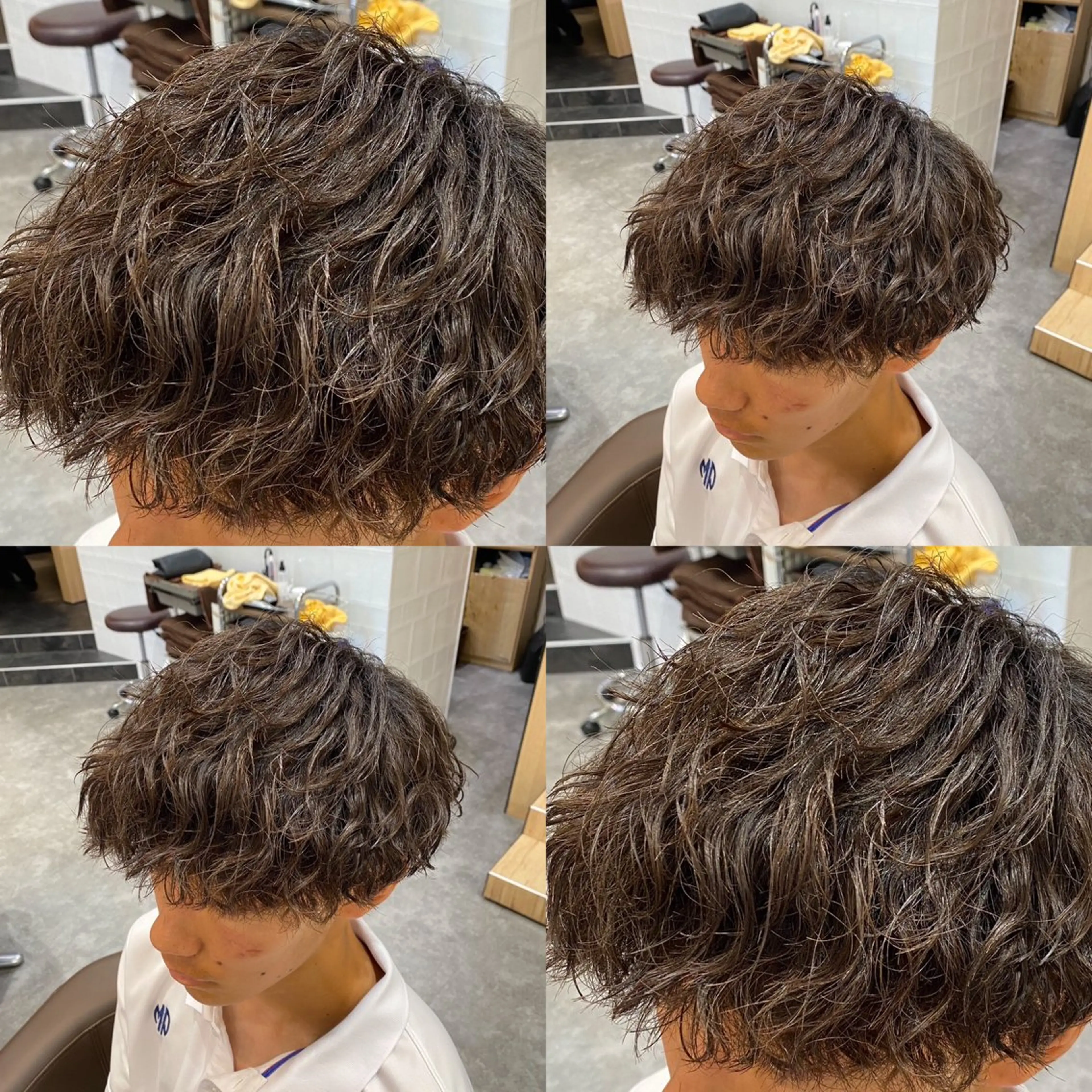 パーマ メンズ メンズ特化LIBER 石川玲央のヘアスタイル