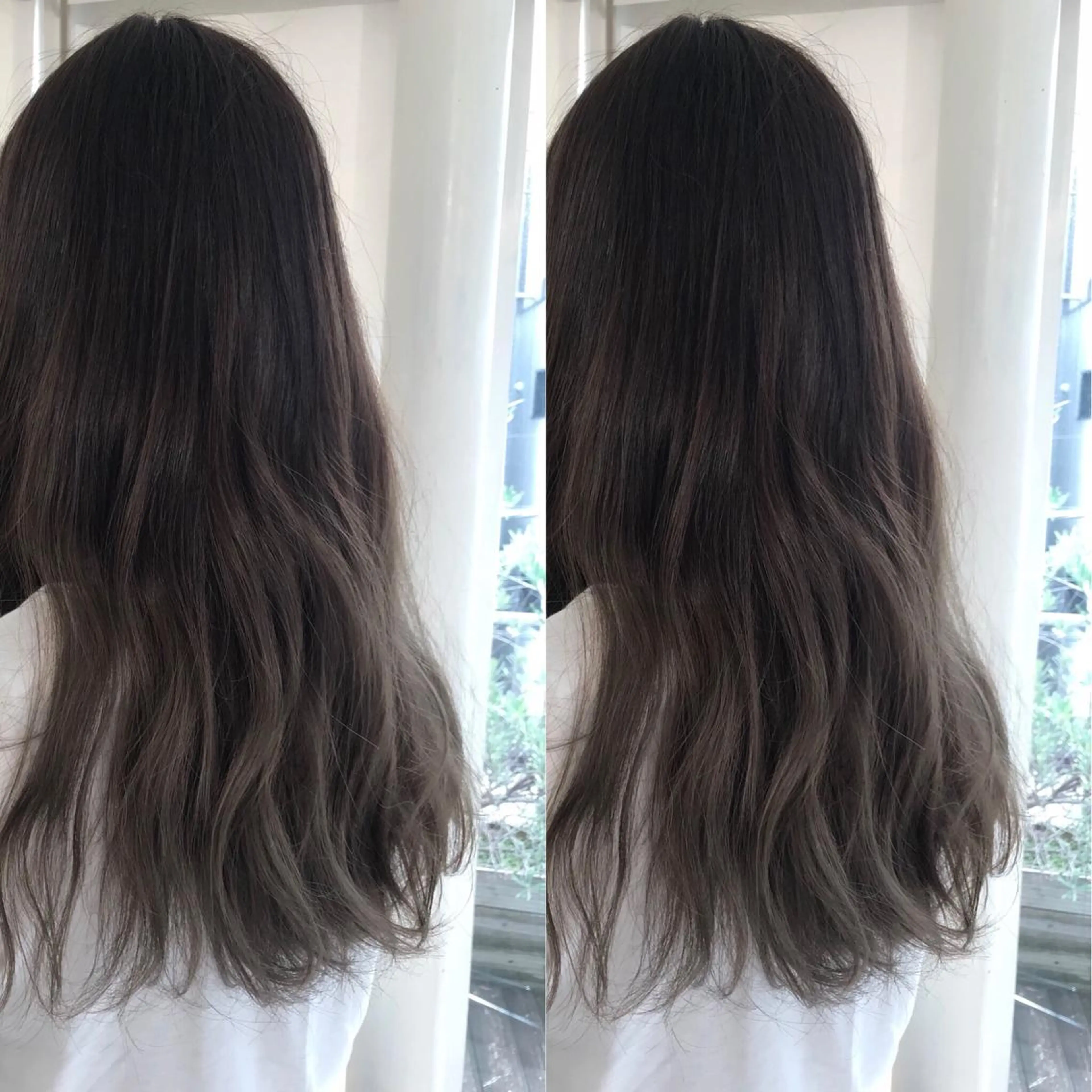 ロング カラー SALOWIN所属・小栗 麻衣のヘアスタイル