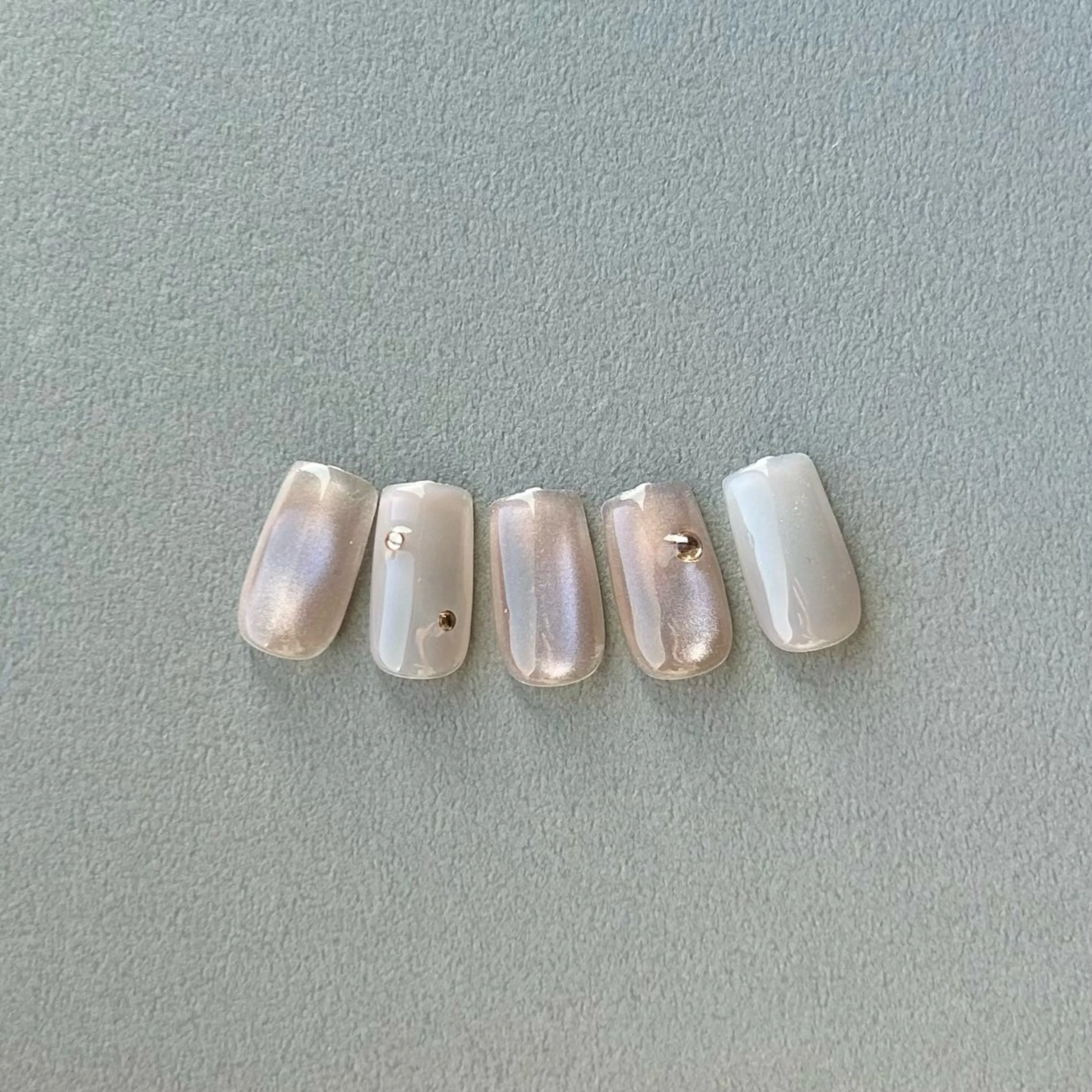 メンズ ネイル マグネットネイル Lueur 恵比寿 HARUKAのネイルデザイン