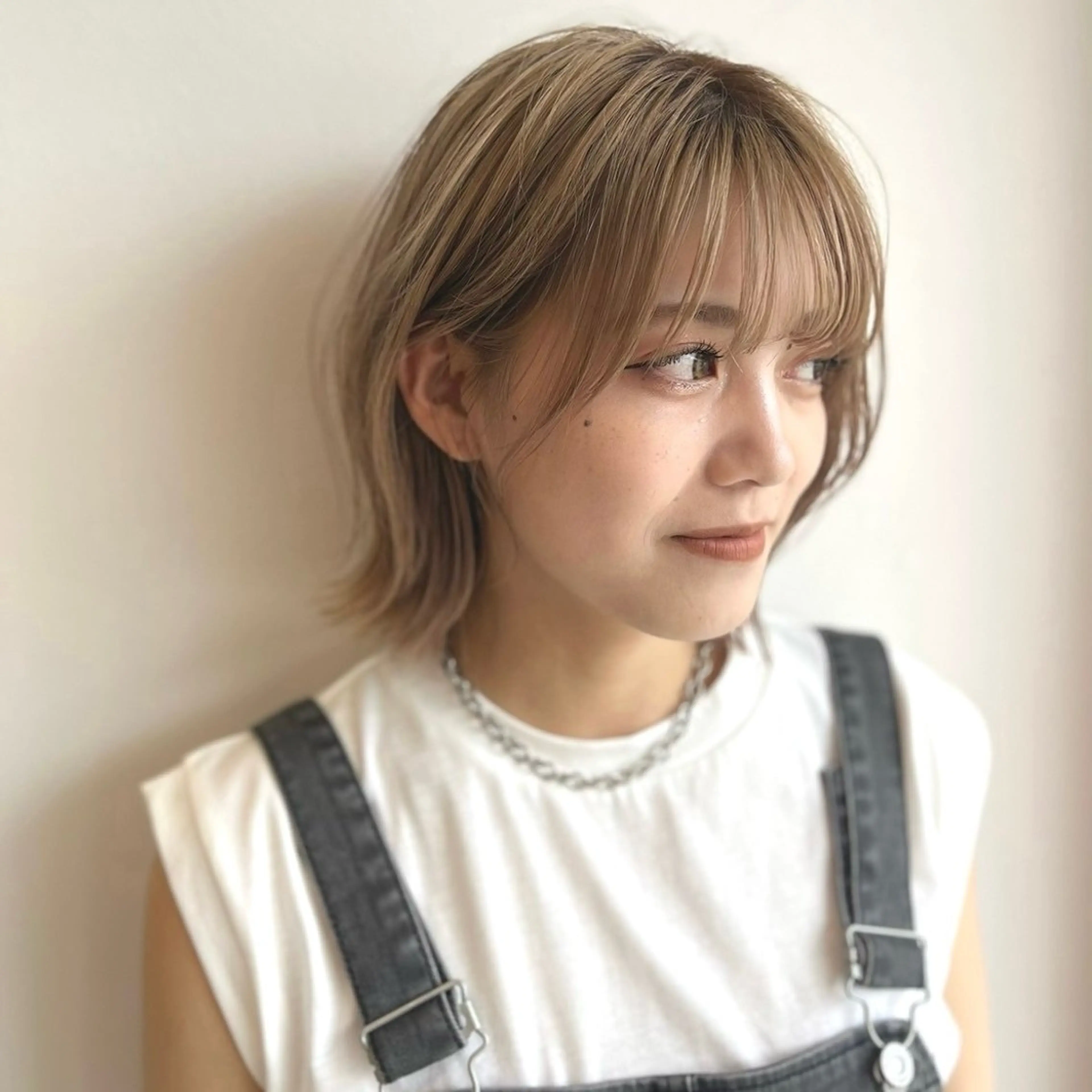 ショート カラー カラー/韓国レイヤー /ブリーチ/hinaのヘアスタイル