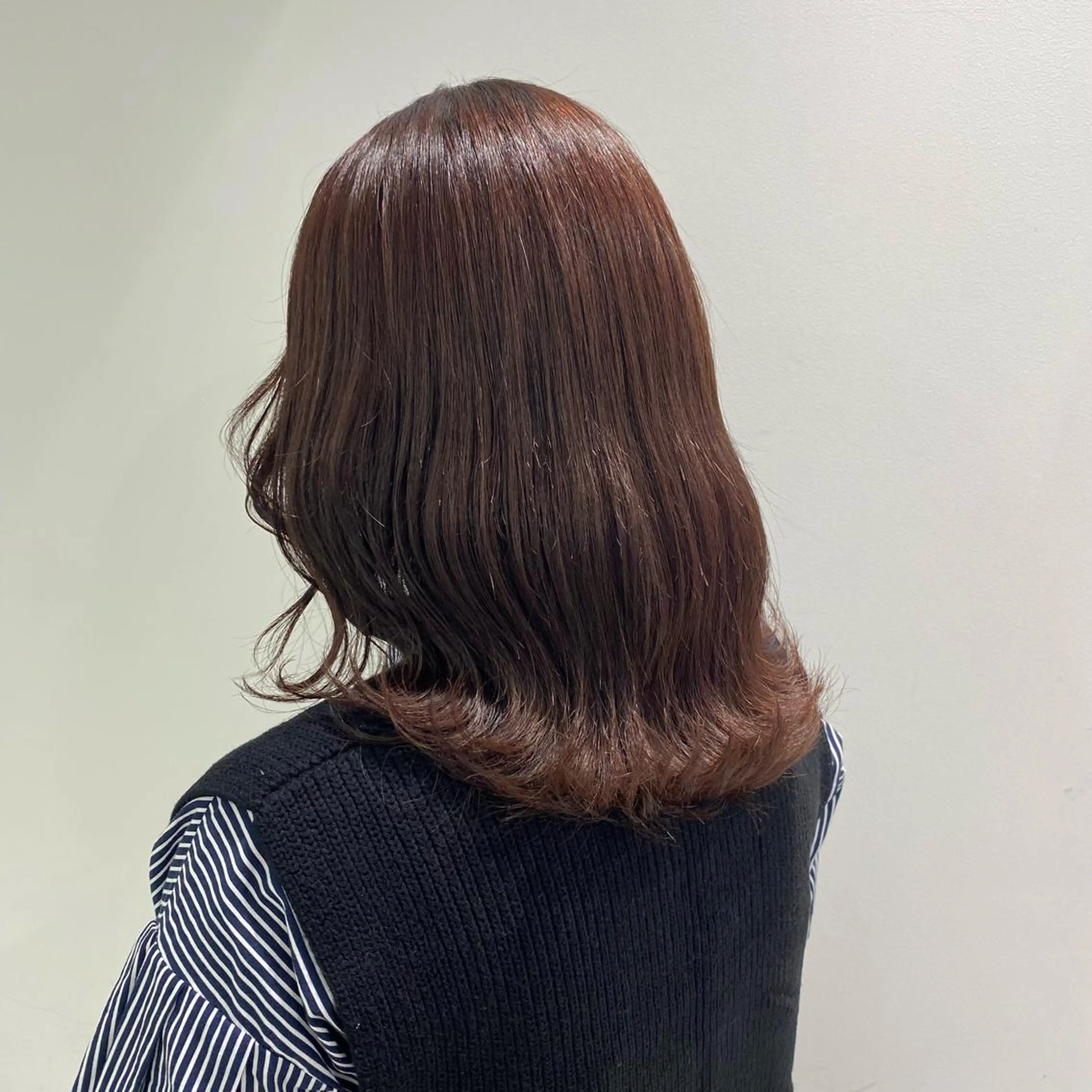 ロング カラー パーマ ヘアアレンジ メンズ キッズ ネイル マツエク・マツパ ブラウンカラー チョコレートブラウン カラーマツエク ブラウン Lumo所属・💖横浜ブリーチなし 💖MIHOのヘアスタイル