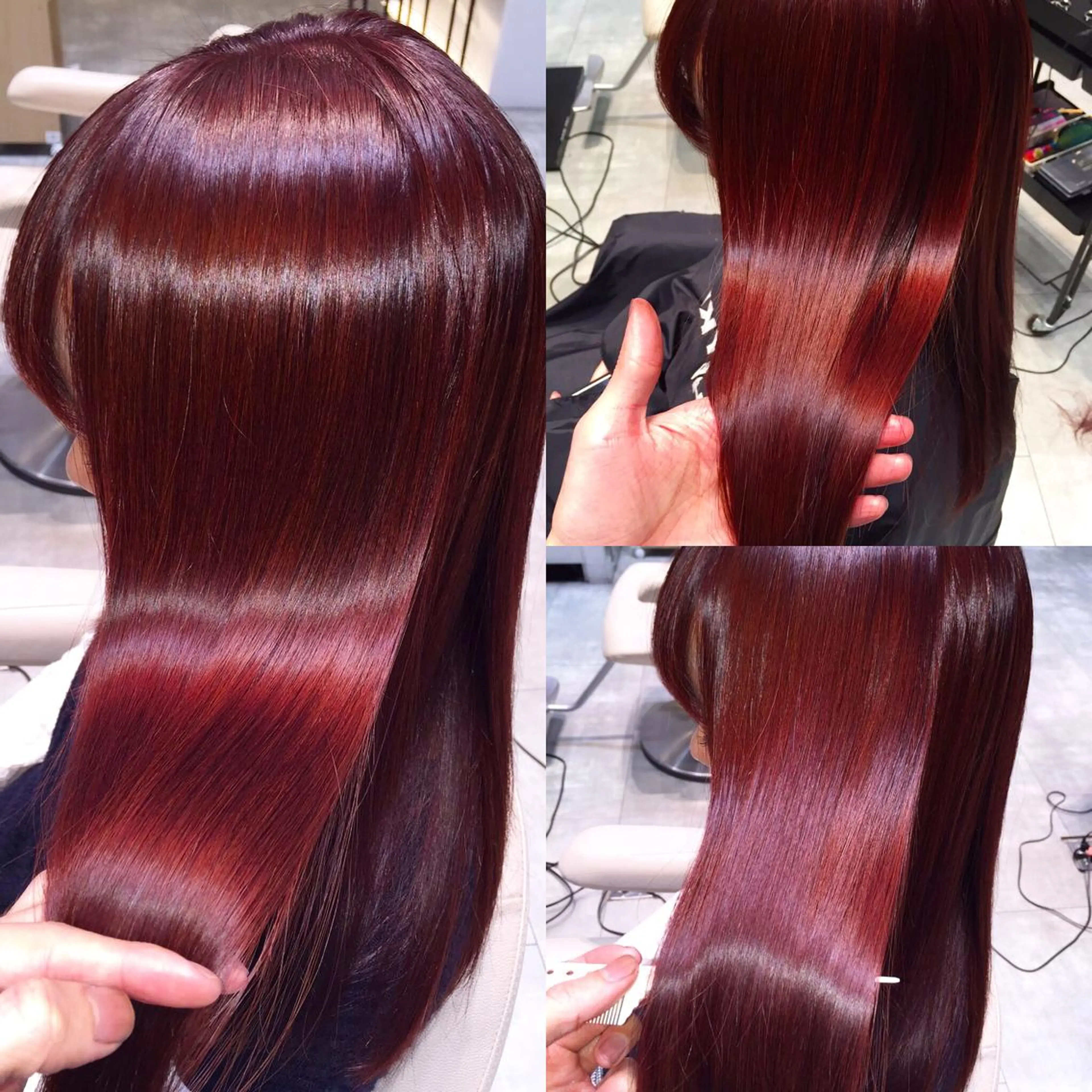 セミロング ロング カラー トリートメント Re:ta KANZOのヘアスタイル