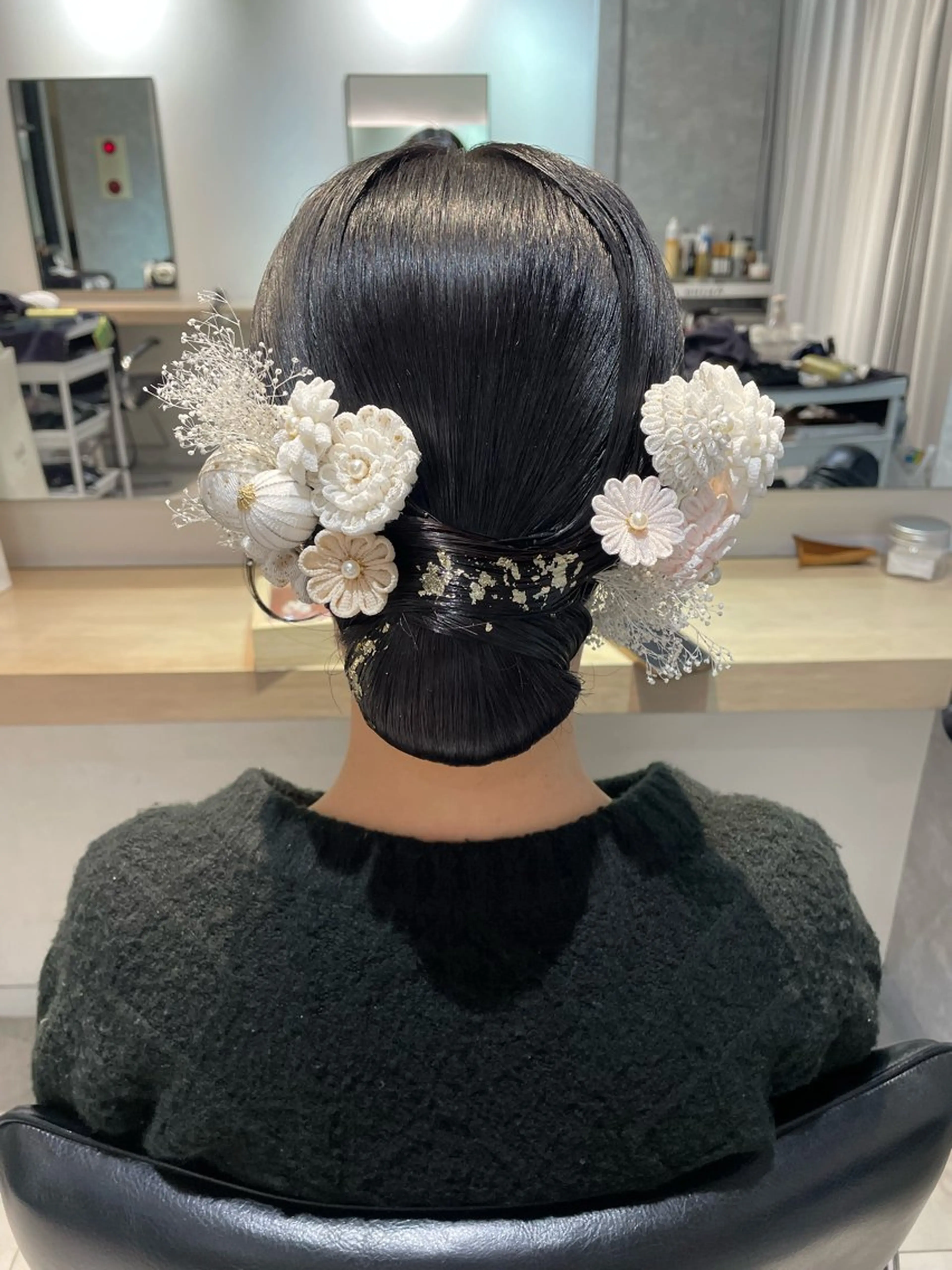 セミロング ヘアセット arrow🖤 もえみのヘアスタイル