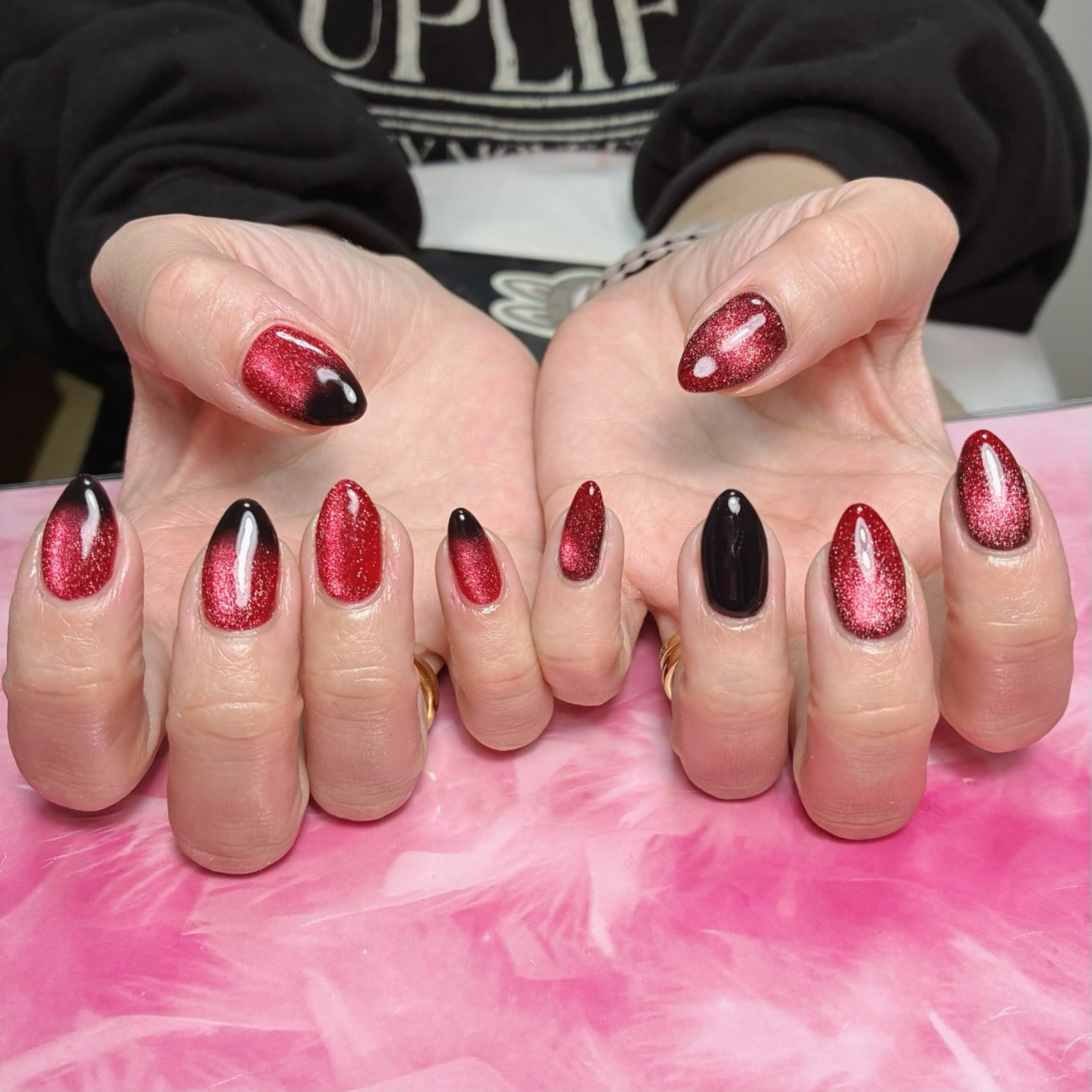 ミディアム hs nail salonのネイルデザイン