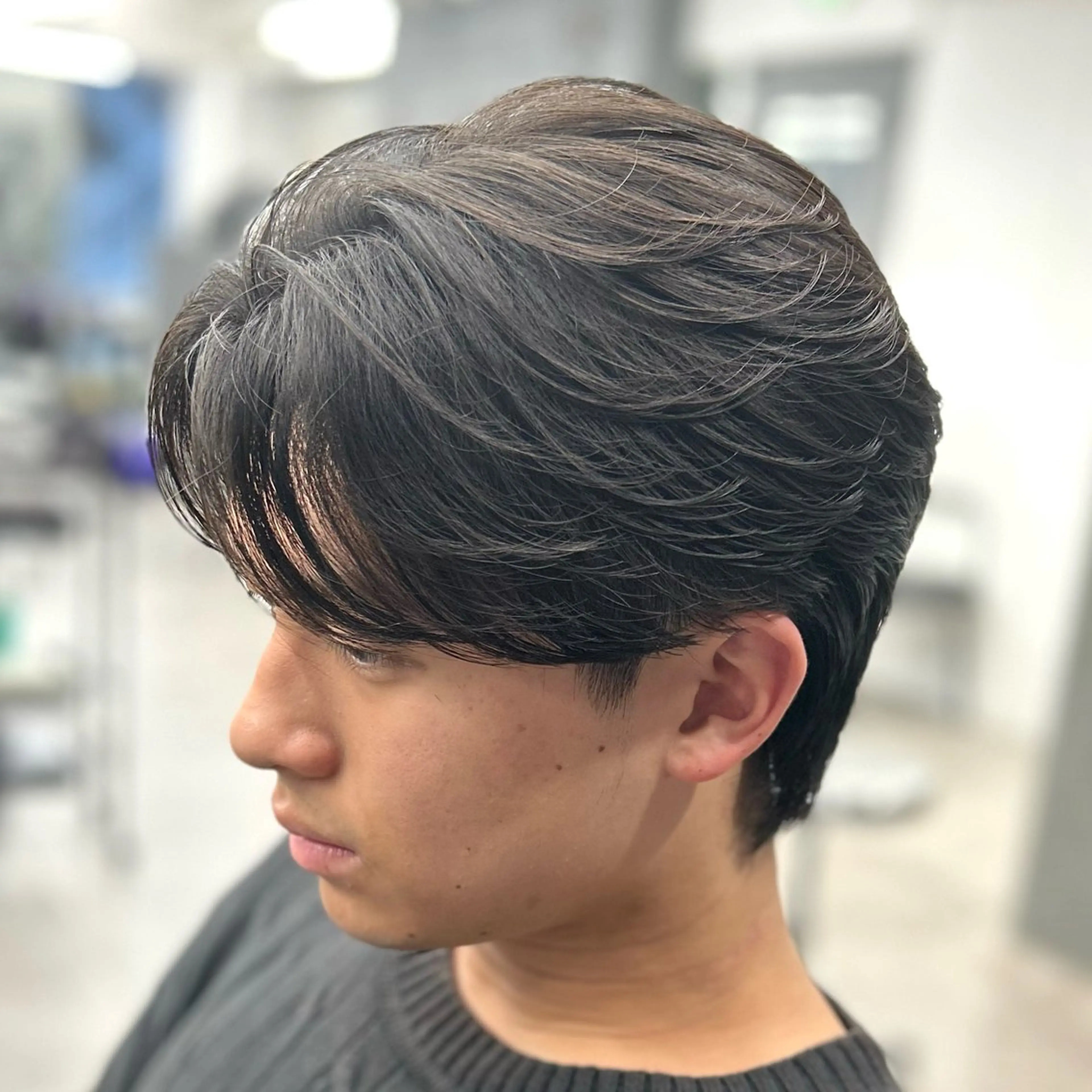 パーマ メンズ カット パーマ トリートメント 韓国ヘア🇰🇷 メンズパーマ/つかさのヘアスタイル