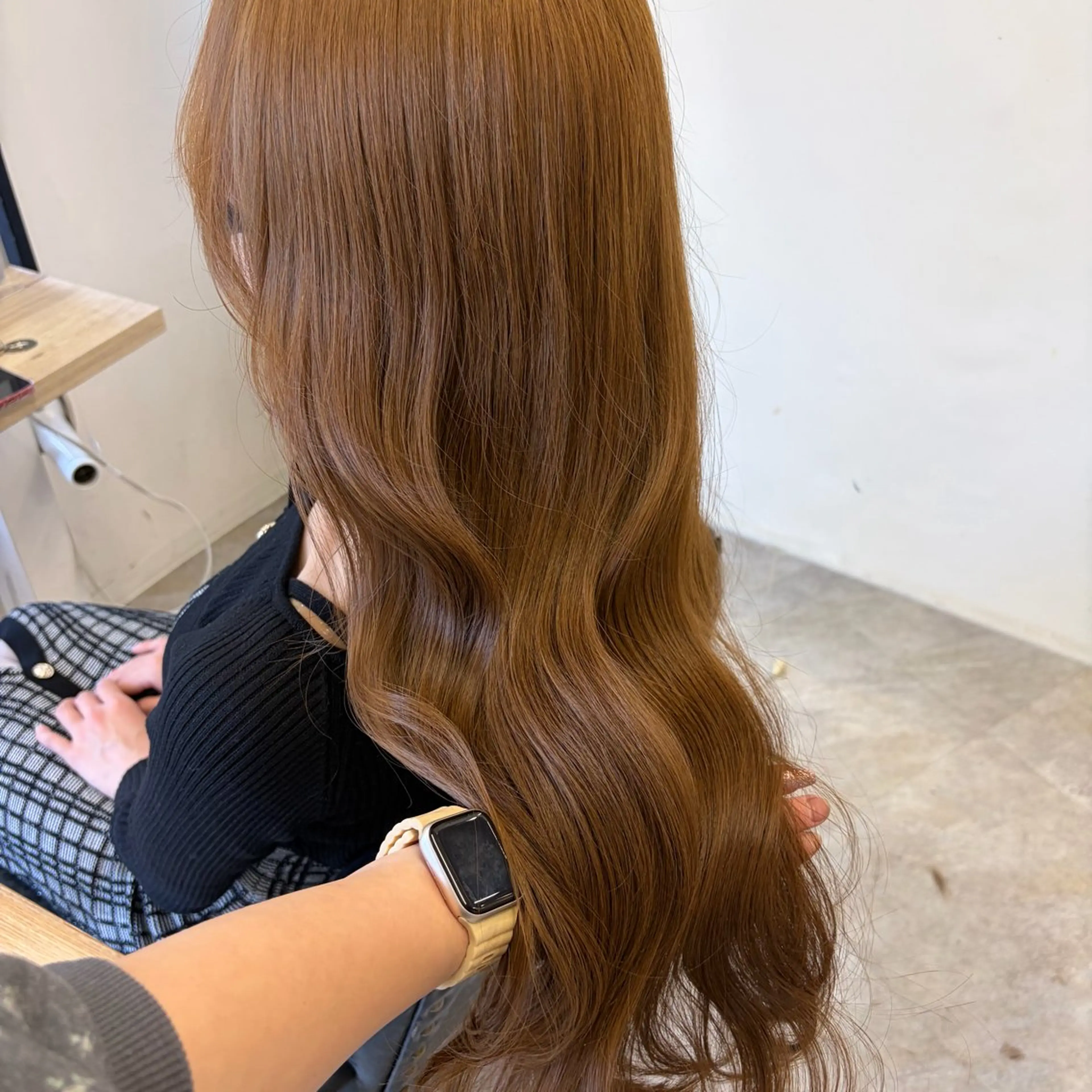 ロング カラー ヘアカラー トリートメント otoha✳︎ くすみカラーのヘアスタイル