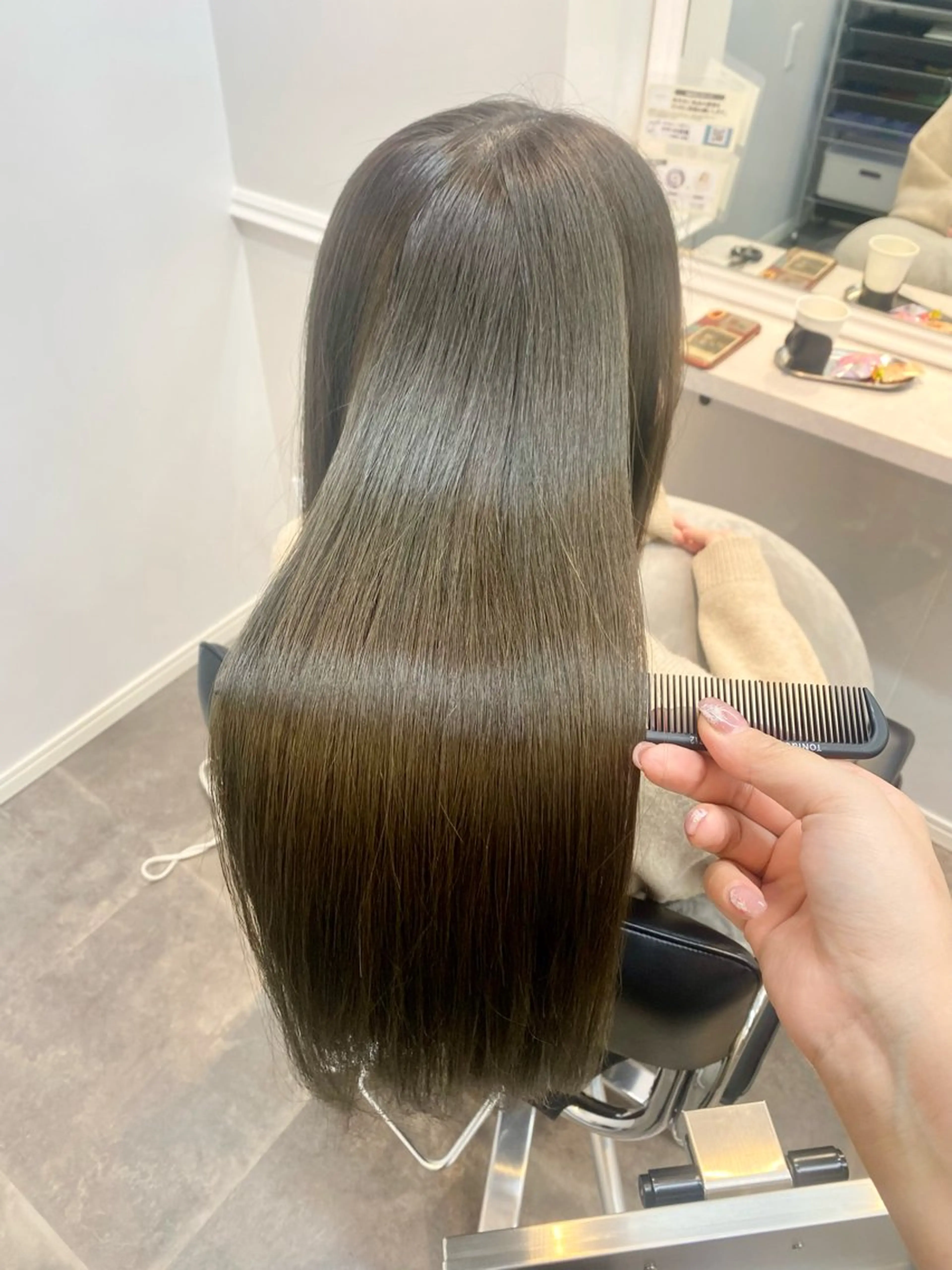 ロング カラー SALOWIN銀座Suite所属・髪質改善/艶髪矯正 /長谷川なつみのヘアスタイル