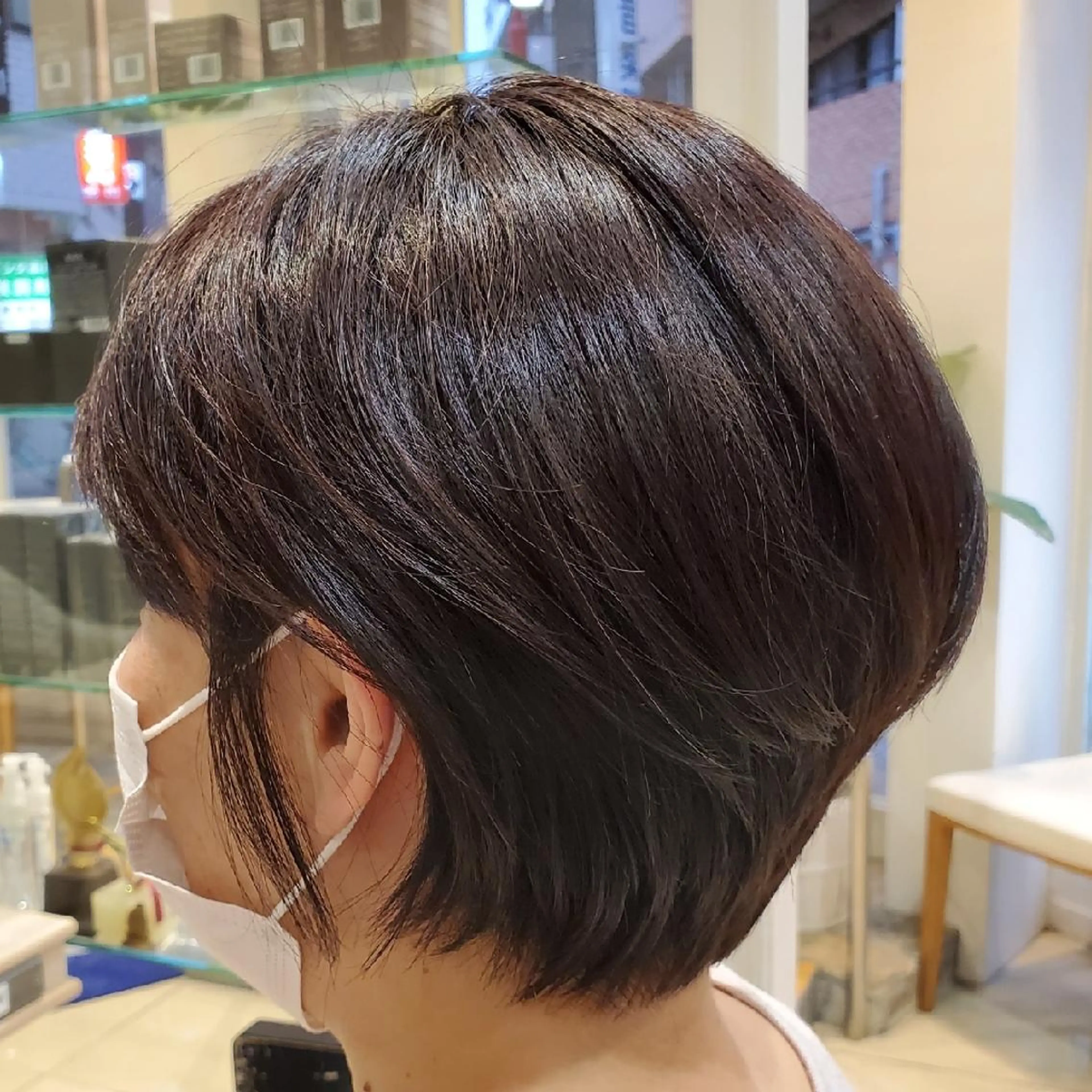 ショート 社内カット講師・店長 菅原賢一のヘアスタイル