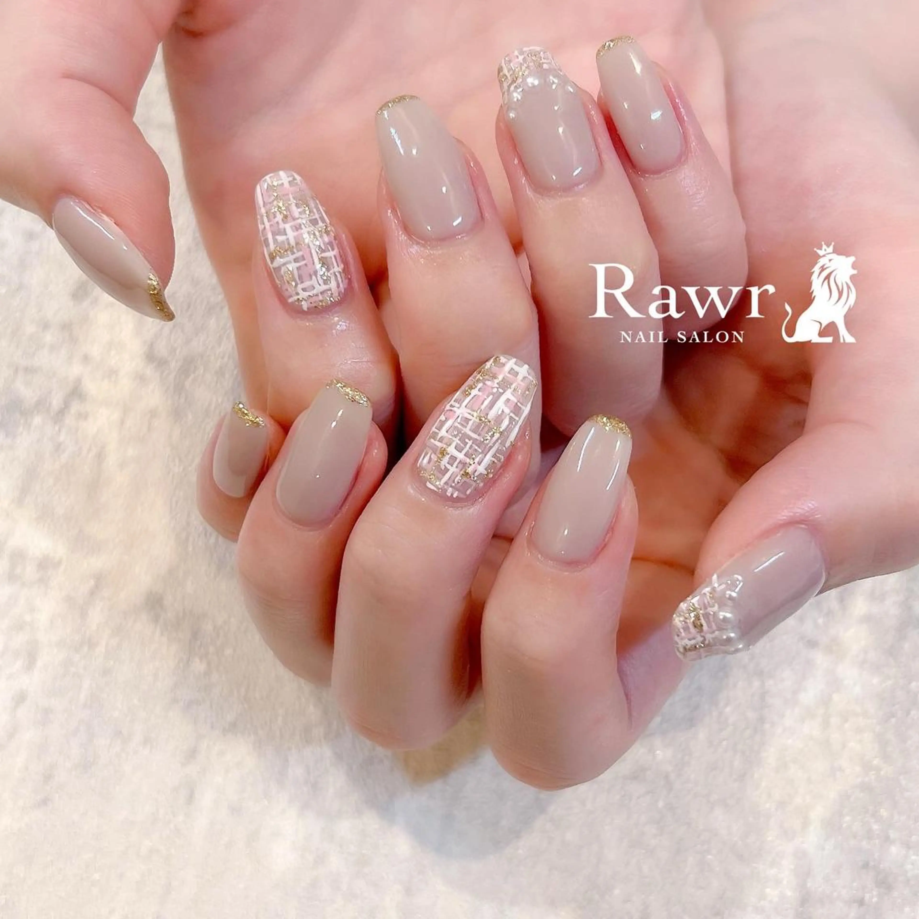 ネイル ハンドネイル Rawr / saoriのネイルデザイン