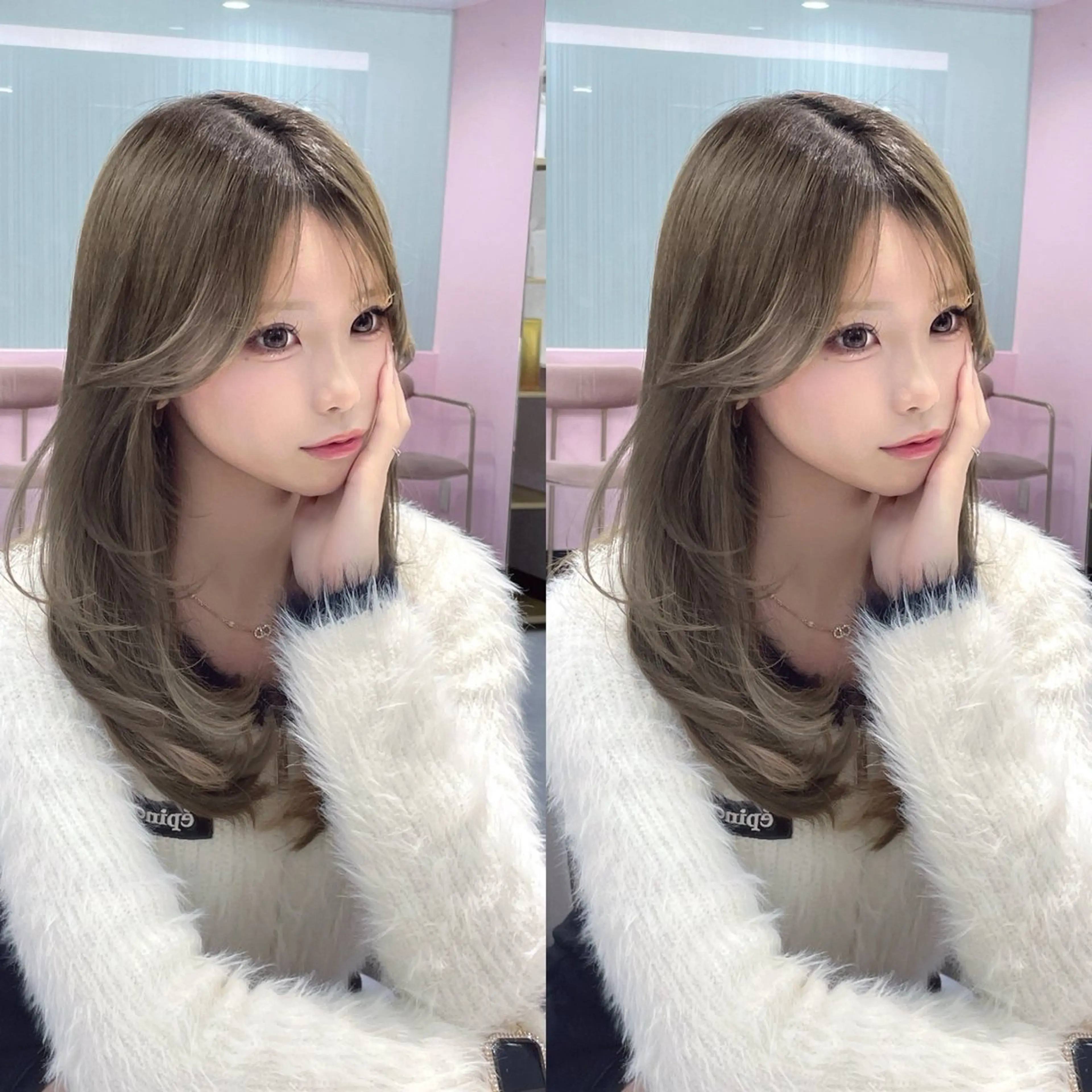 ロング カラー カット ヘアカラー トリートメント 韓国ヘア/髪質改善 TAKAHIROのヘアスタイル