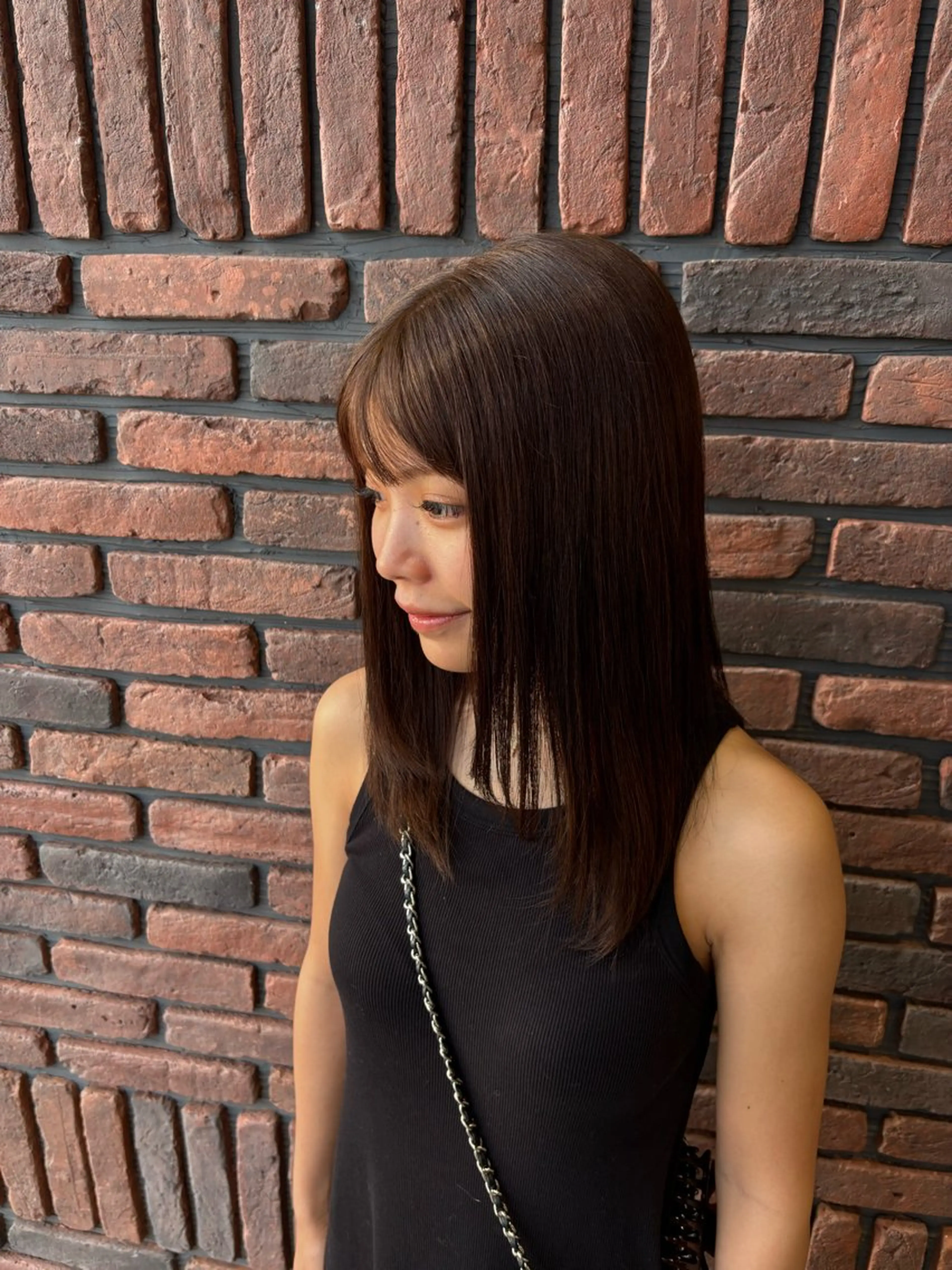 カラー 二宮 彩香のヘアスタイル