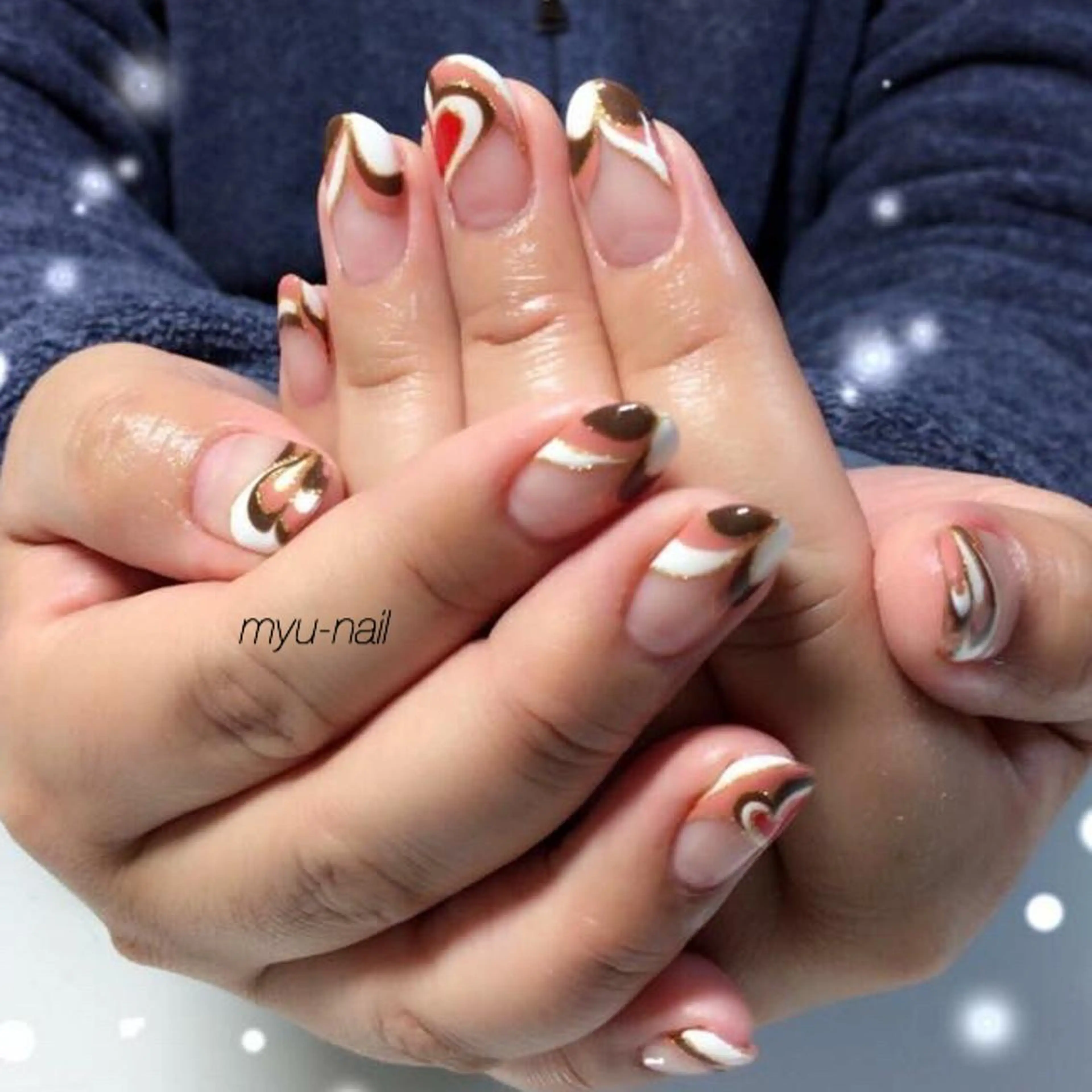 ネイル アートネイル ホームサロン myu-nailのネイルデザイン