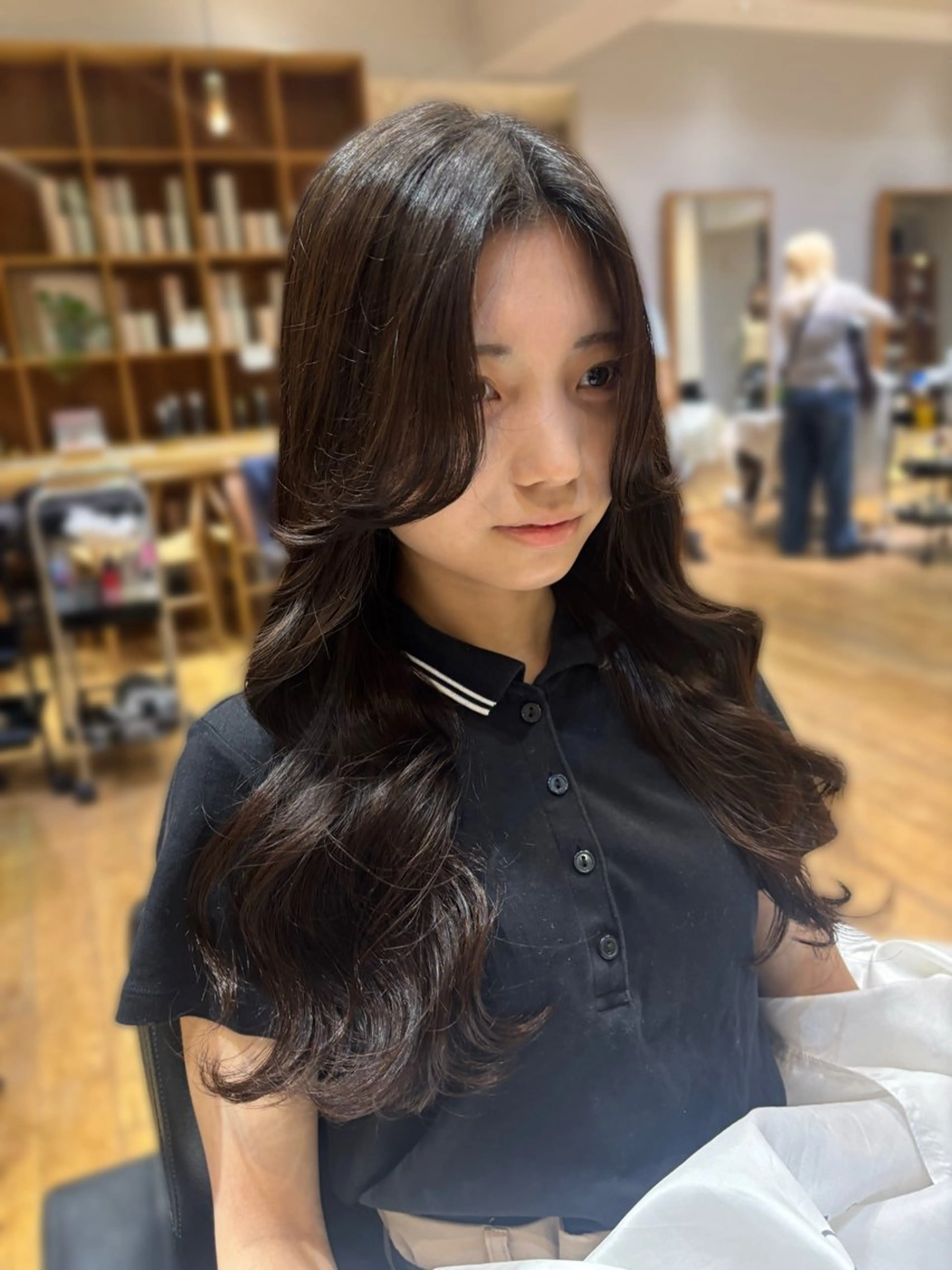 パーマ カット パーマ 韓国風パーマ/ オリーブ🇰🇷あゆのヘアスタイル