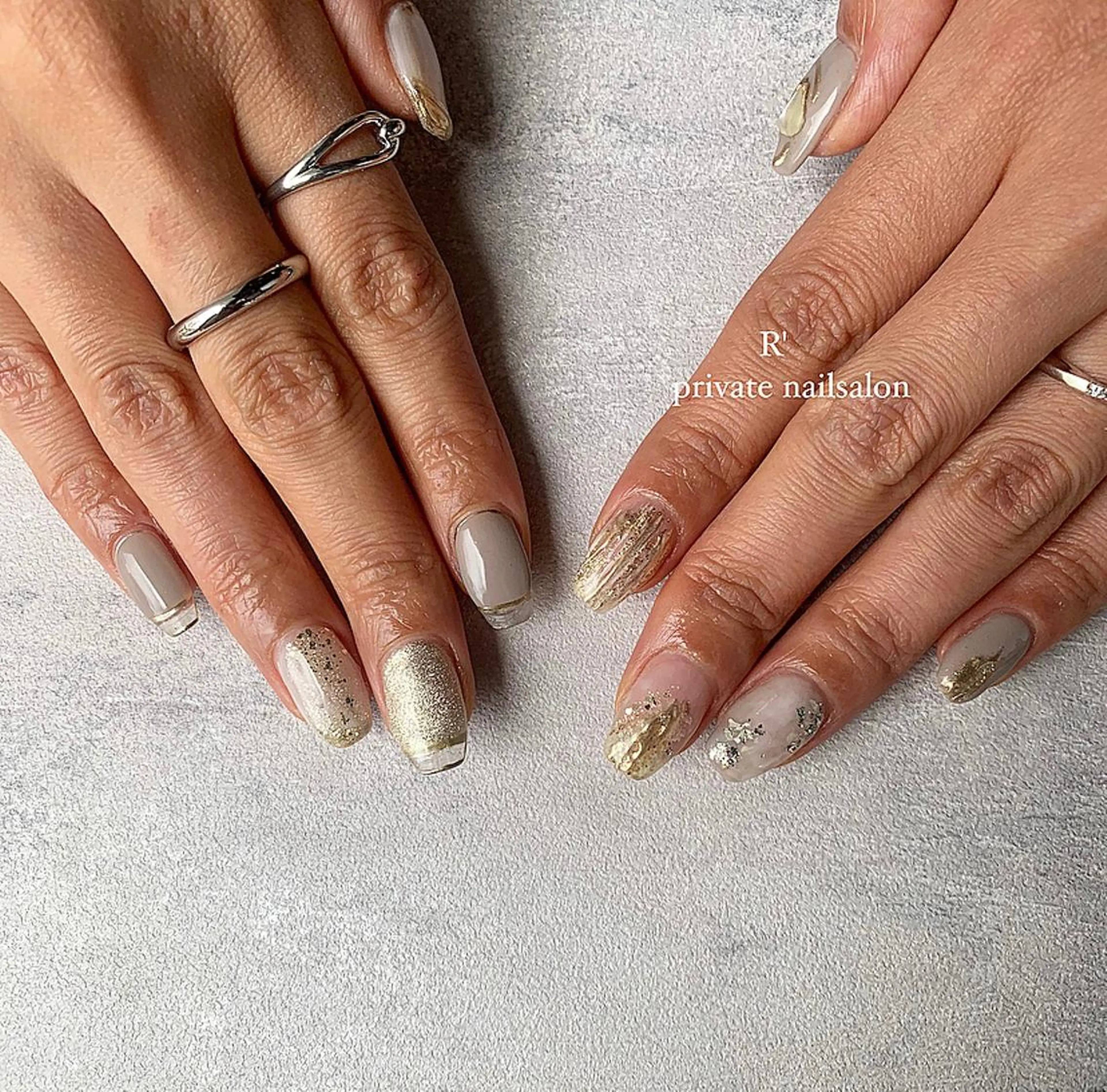 ネイル クリアネイル Bersinar nail所属・Bersinar nail(rina)のネイルデザイン